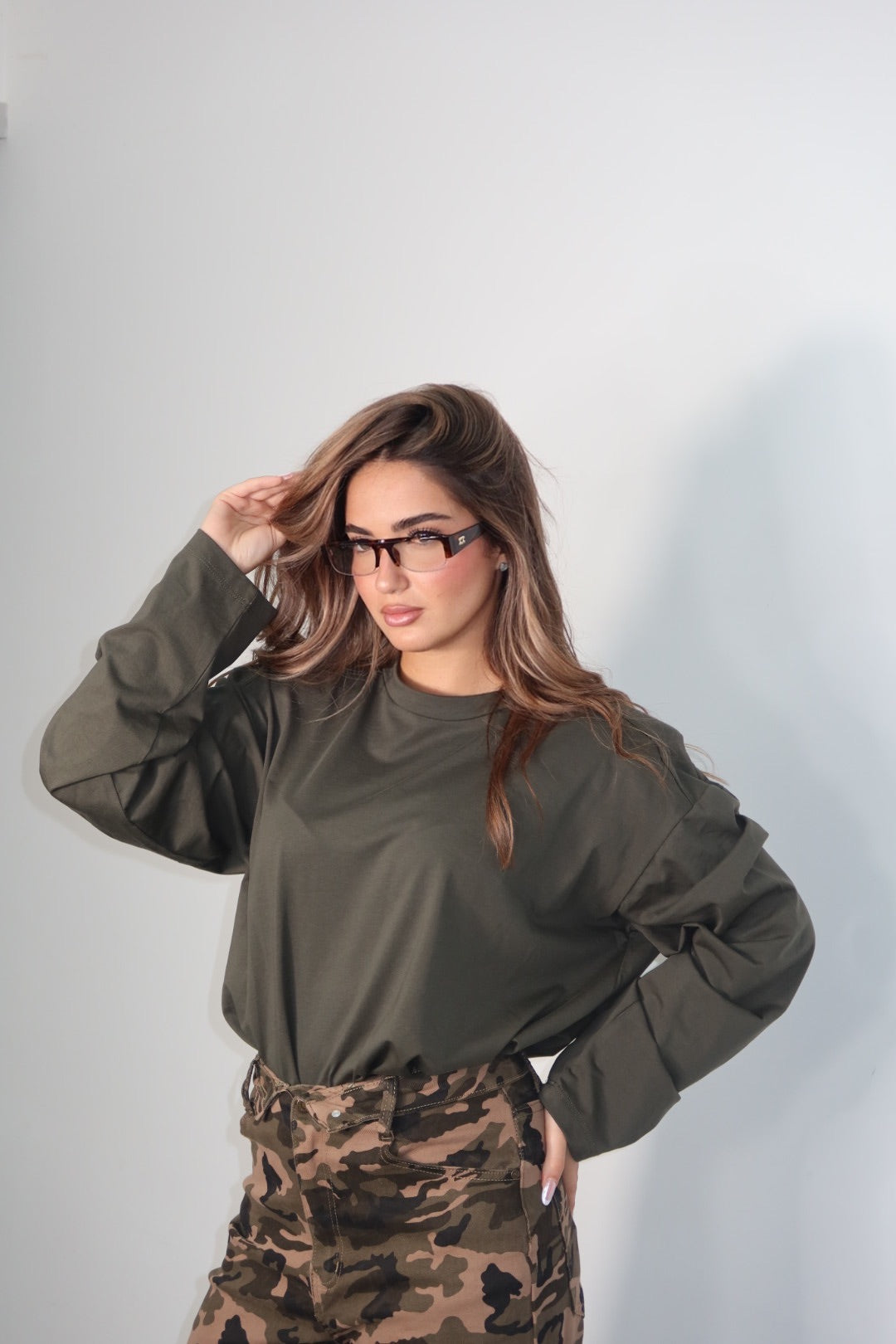 Longsleeve 100% Cotone Spalline