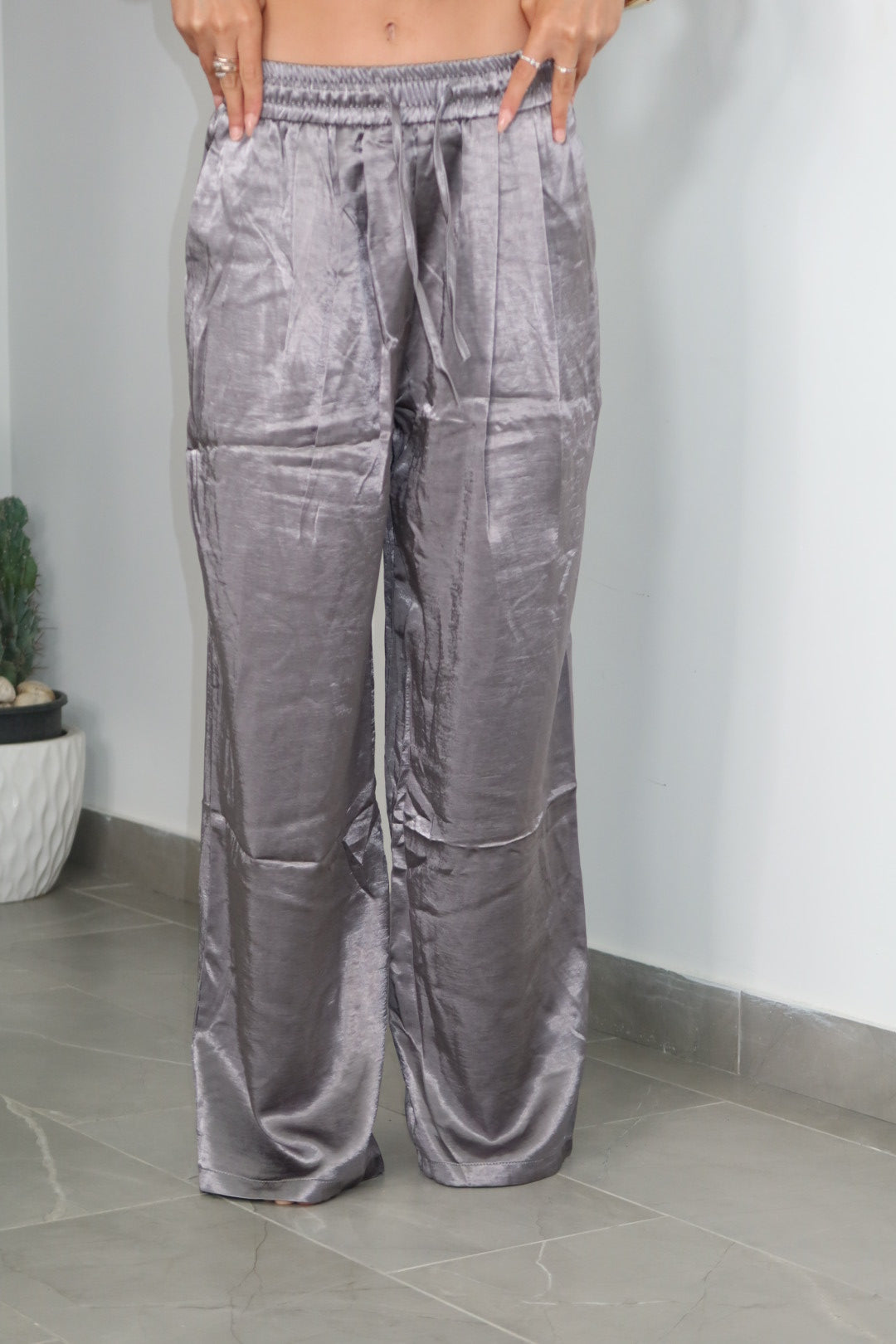 Pantalone Post Satin
