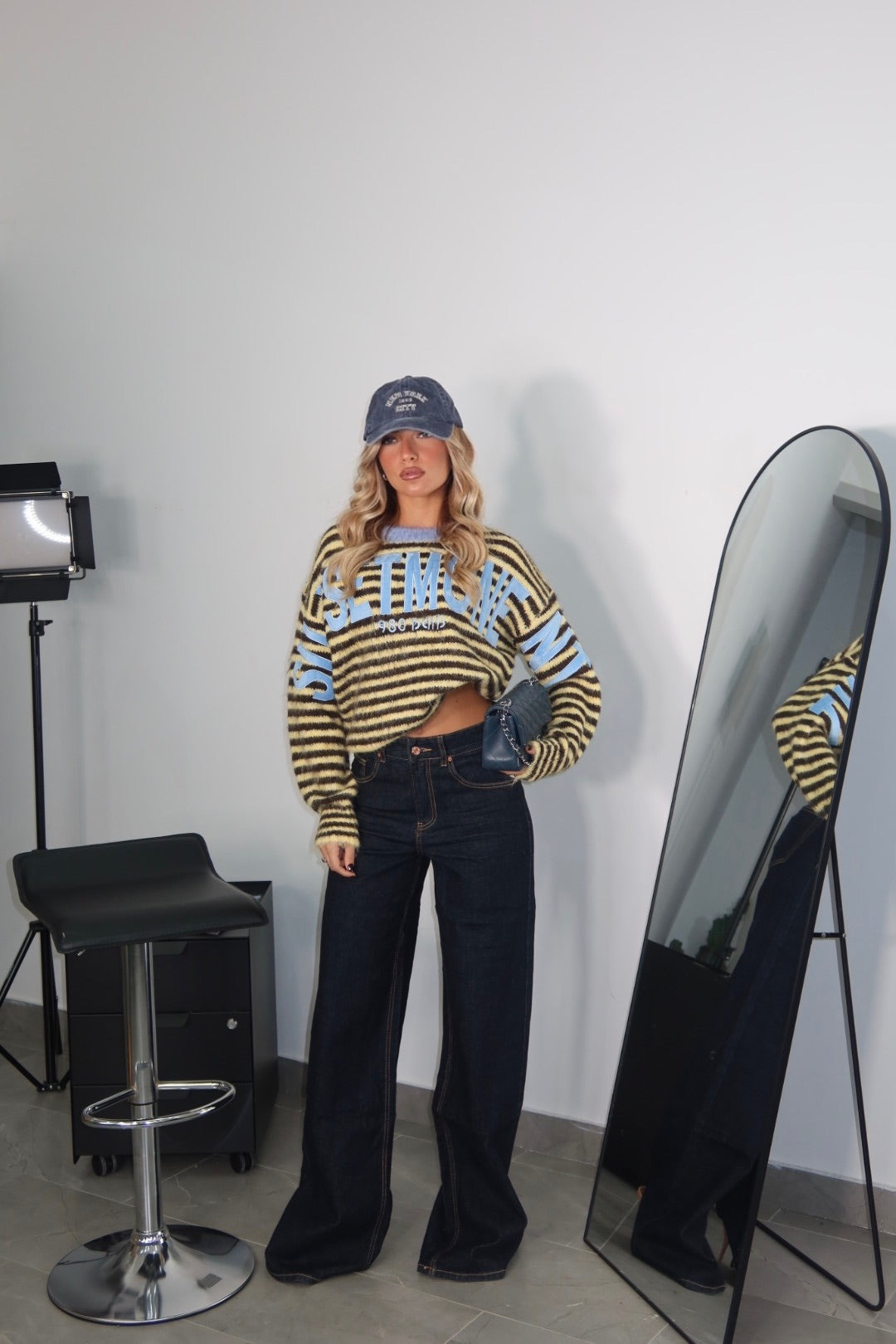 Jeans Palazzo lav 0