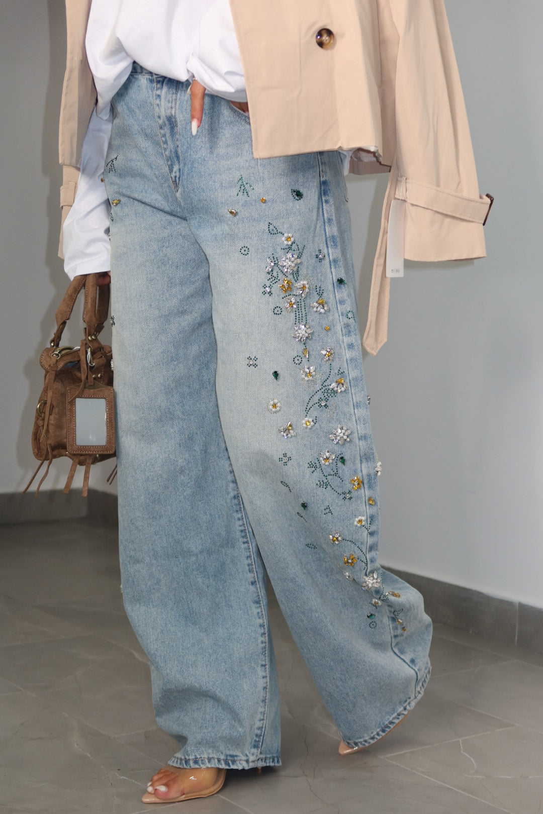 Jeans Little Flowers