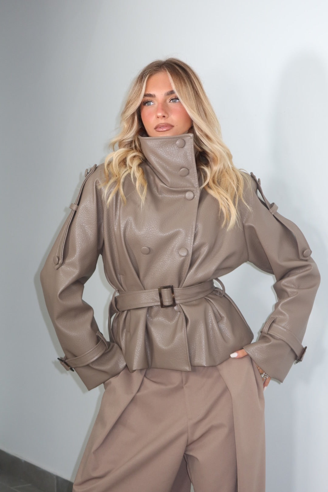 Trench ecopelle Leonie