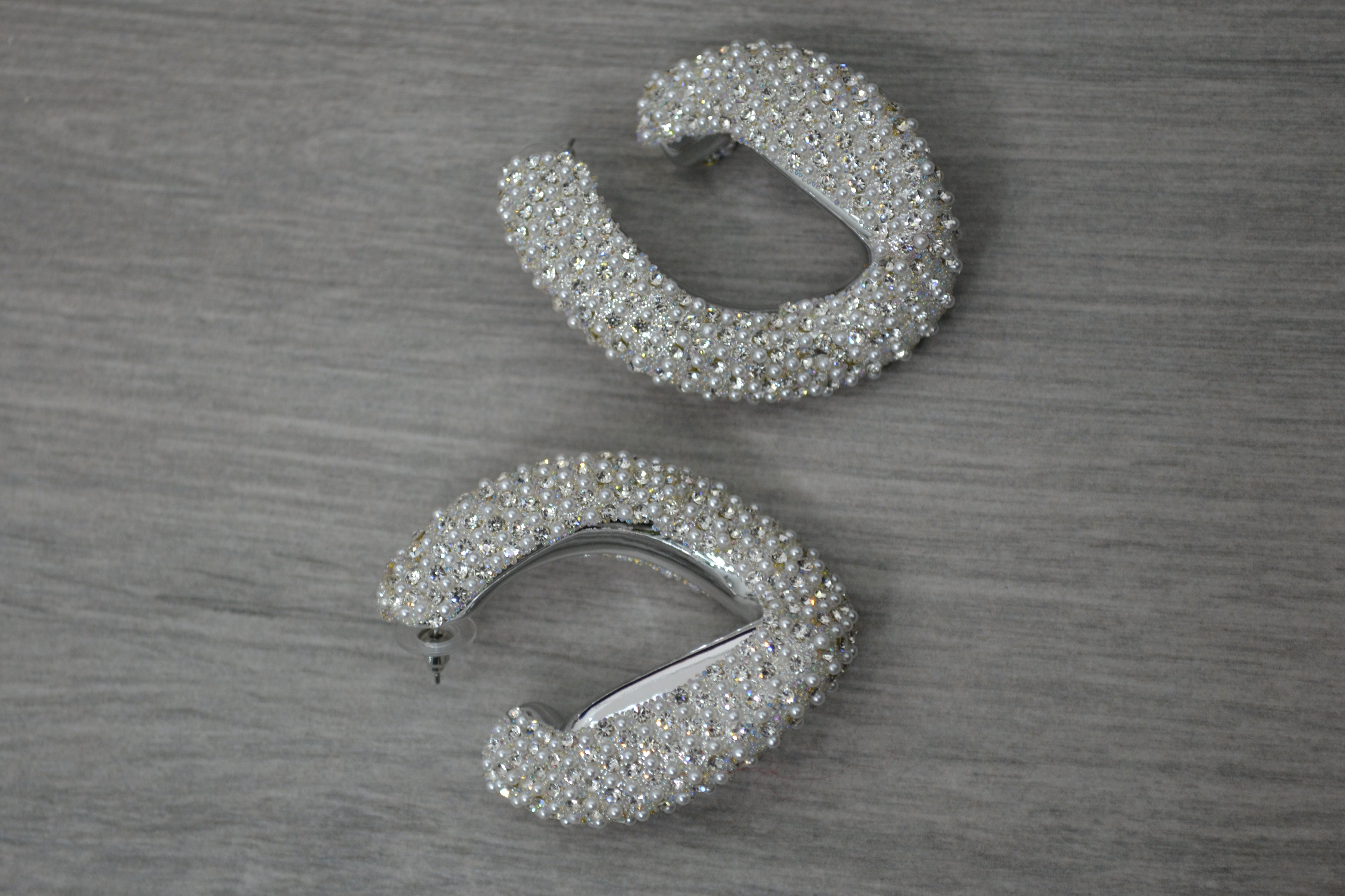 Cerchi Swarovski Gold E Silver