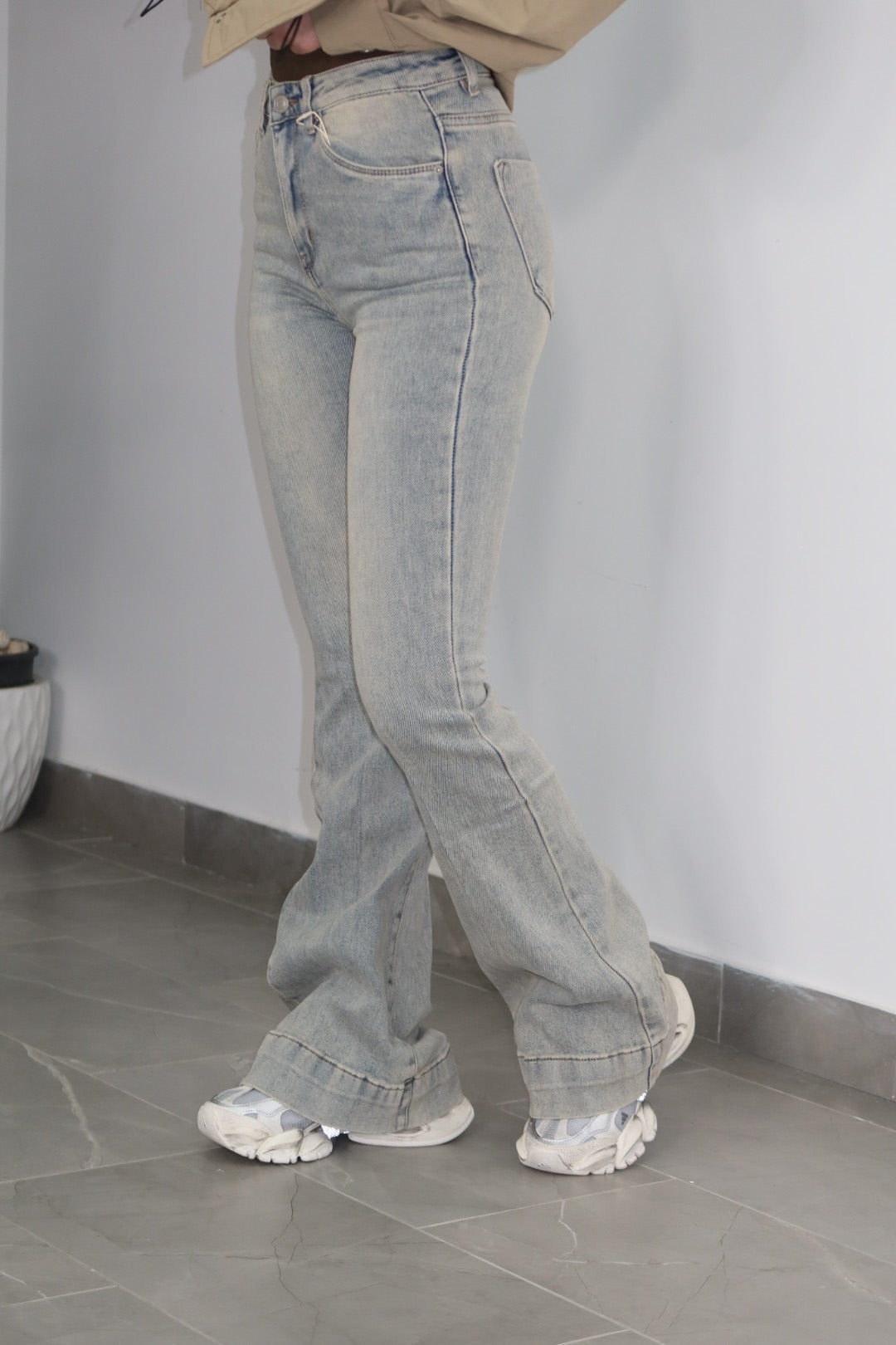 Jeans Zampa Push up 2 Varianti