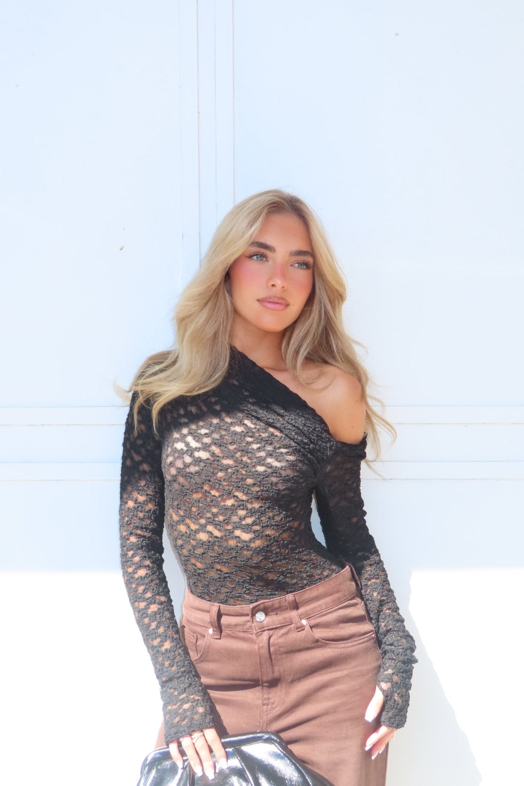 Maglia Velvet Kyle  Marrone Nera Bianca