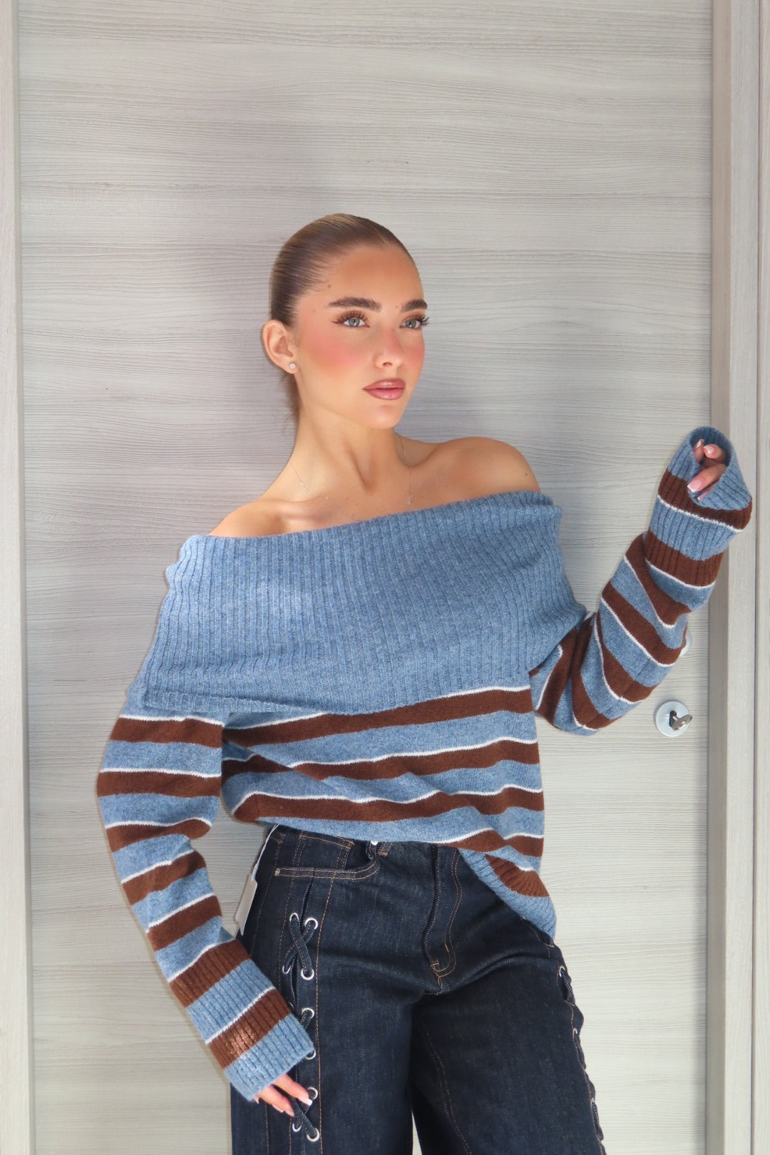 Pull Rebel Azzurro e Giallo