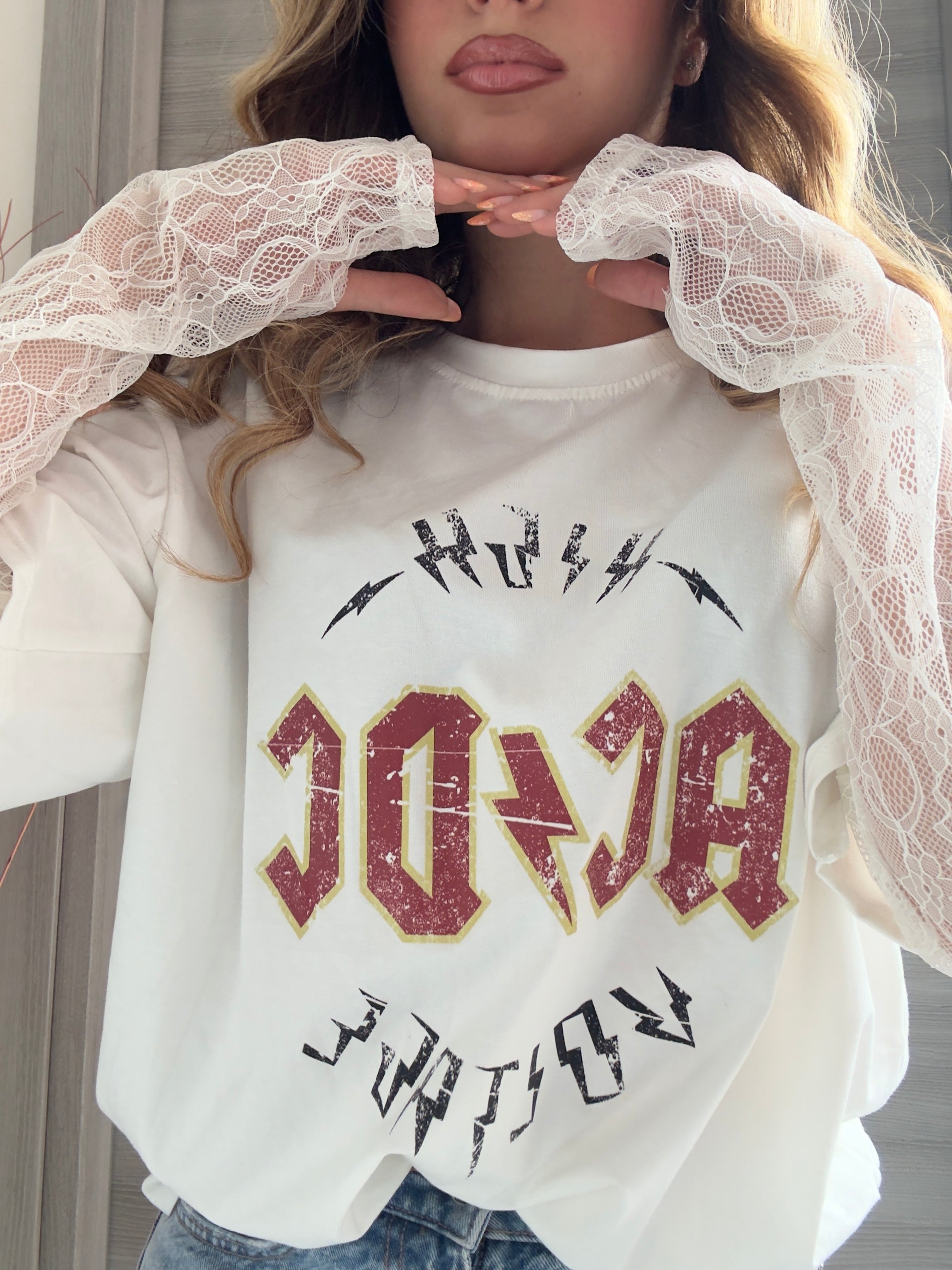Maglia ACDC White