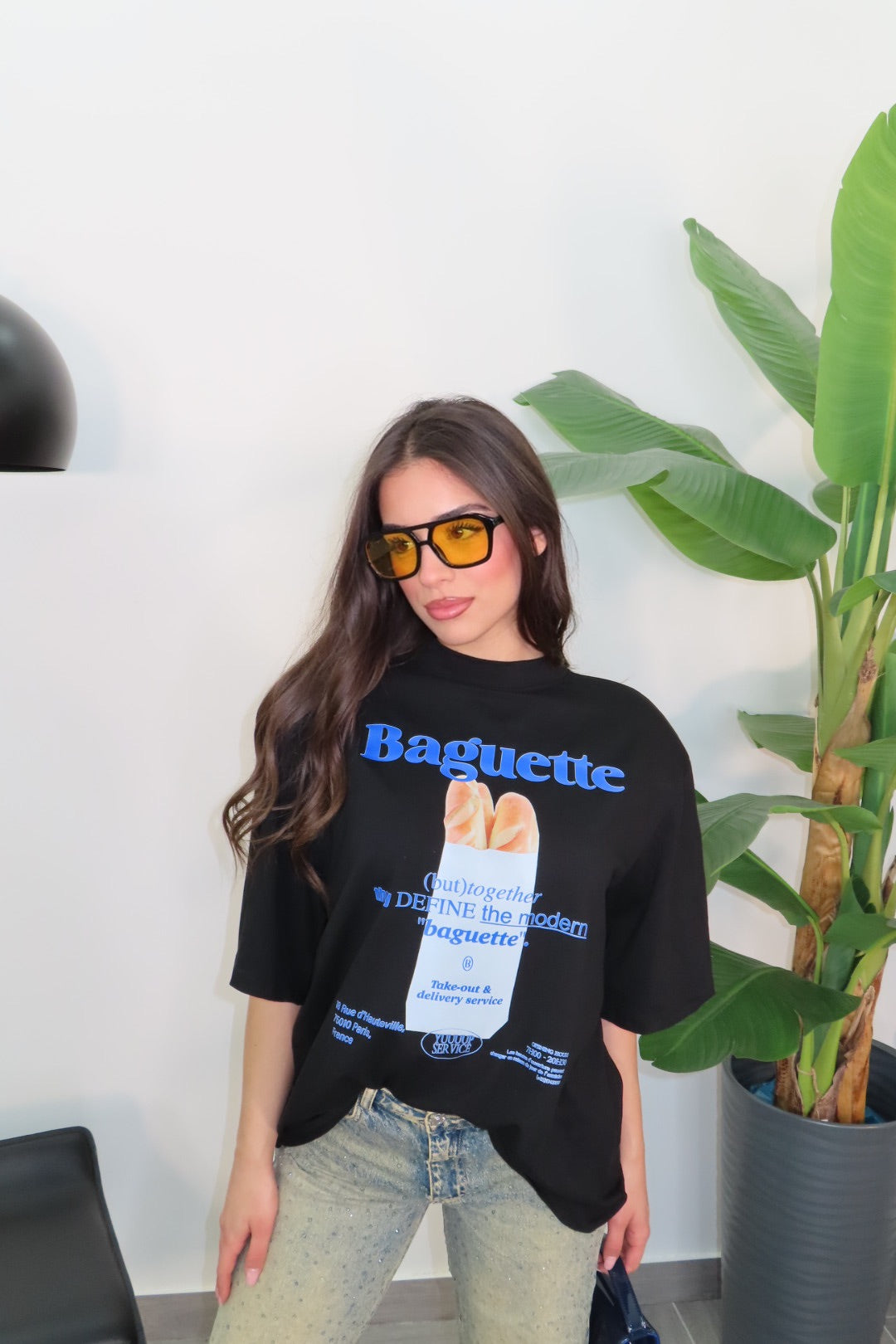 T-Shirt Baguette Black