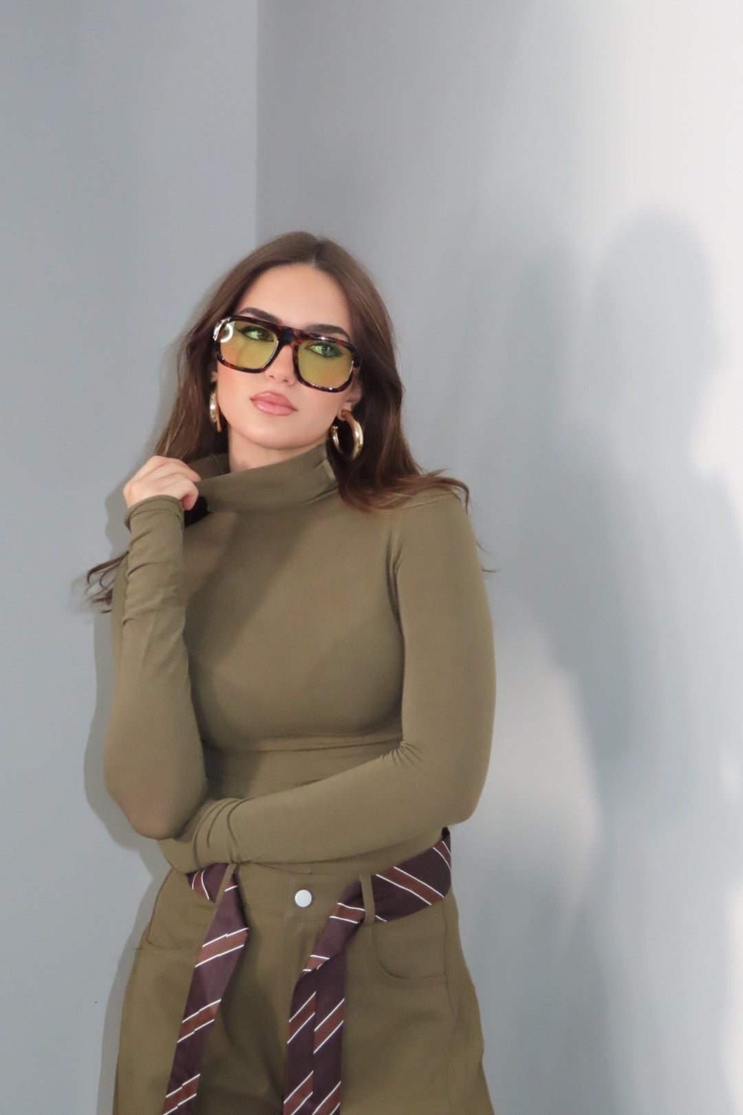 Dolce vita semplicità verde militare