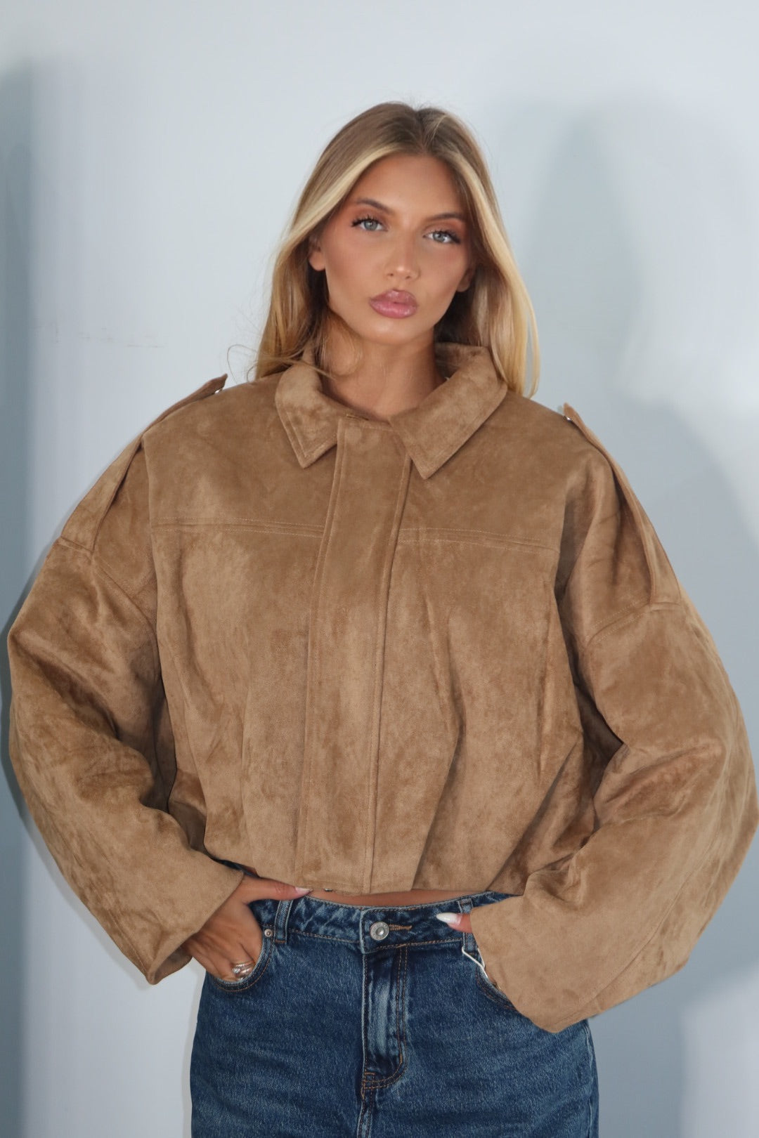 Bomber Camoscio
