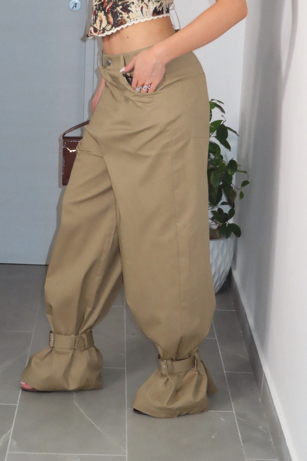 Pantalone Kaki Lumina