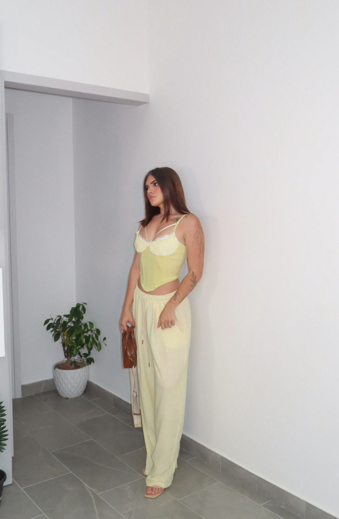 Pantalone Simply Giallo