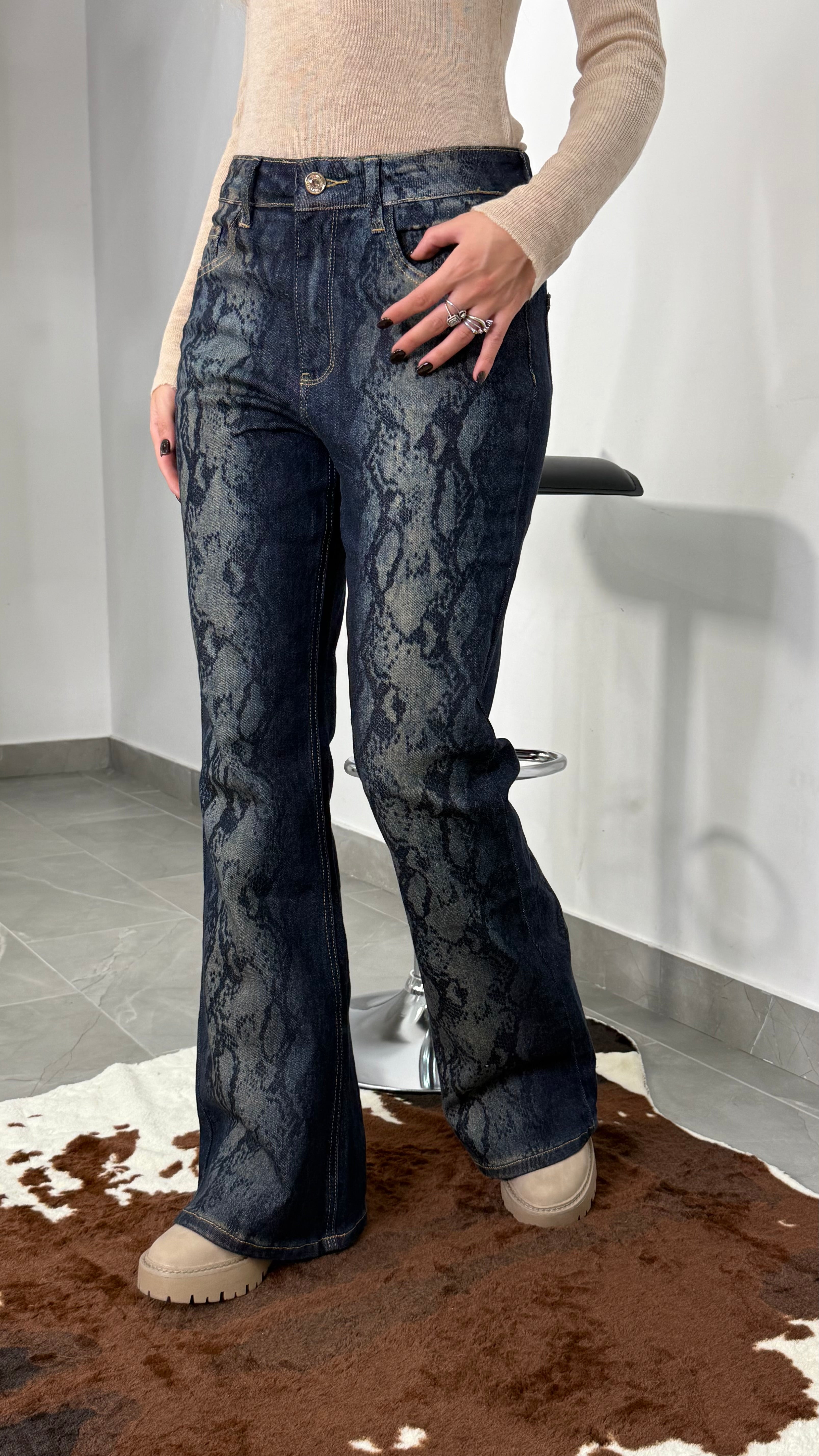Jeans Python Rush