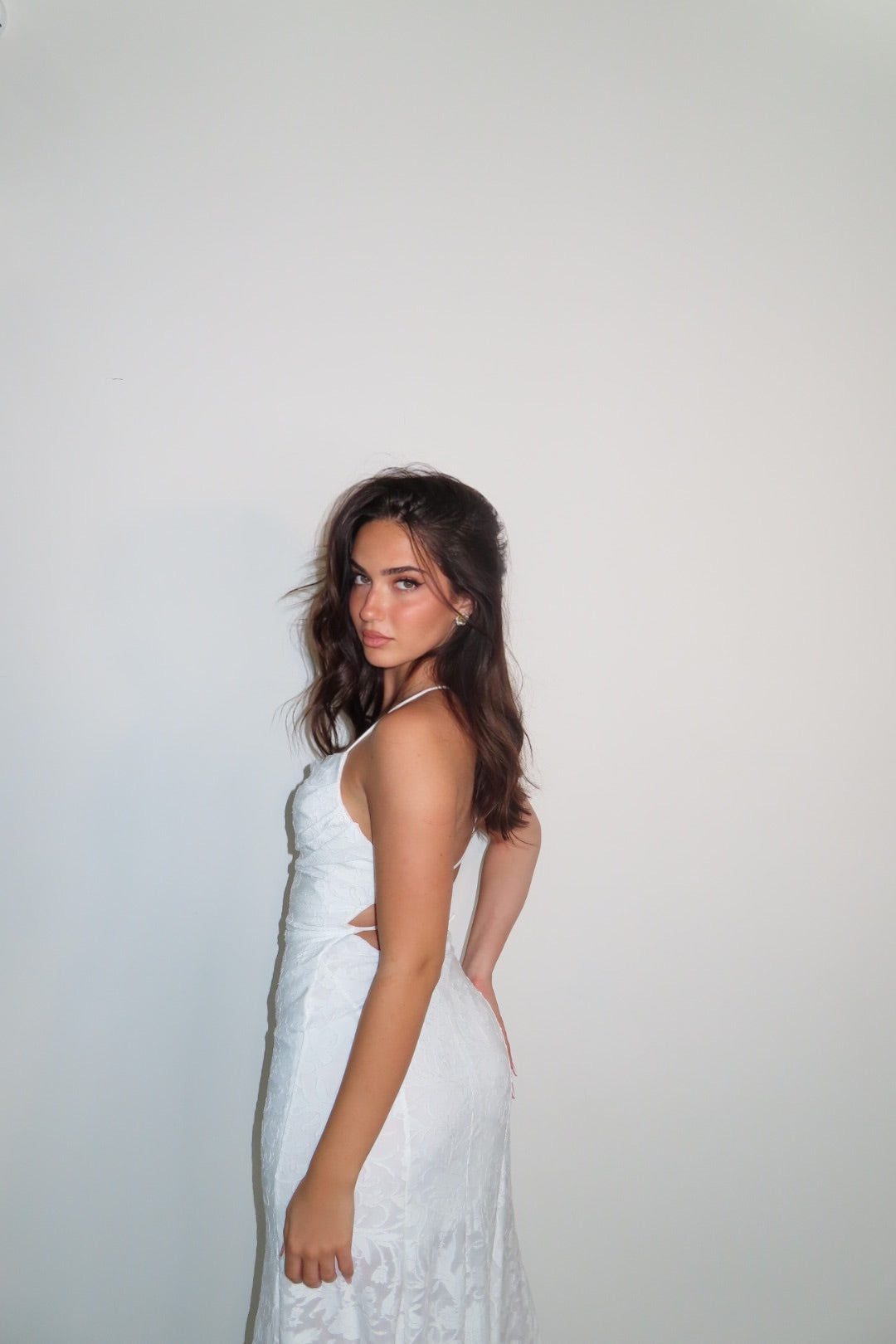 Maxi Dress Rosier Bianco