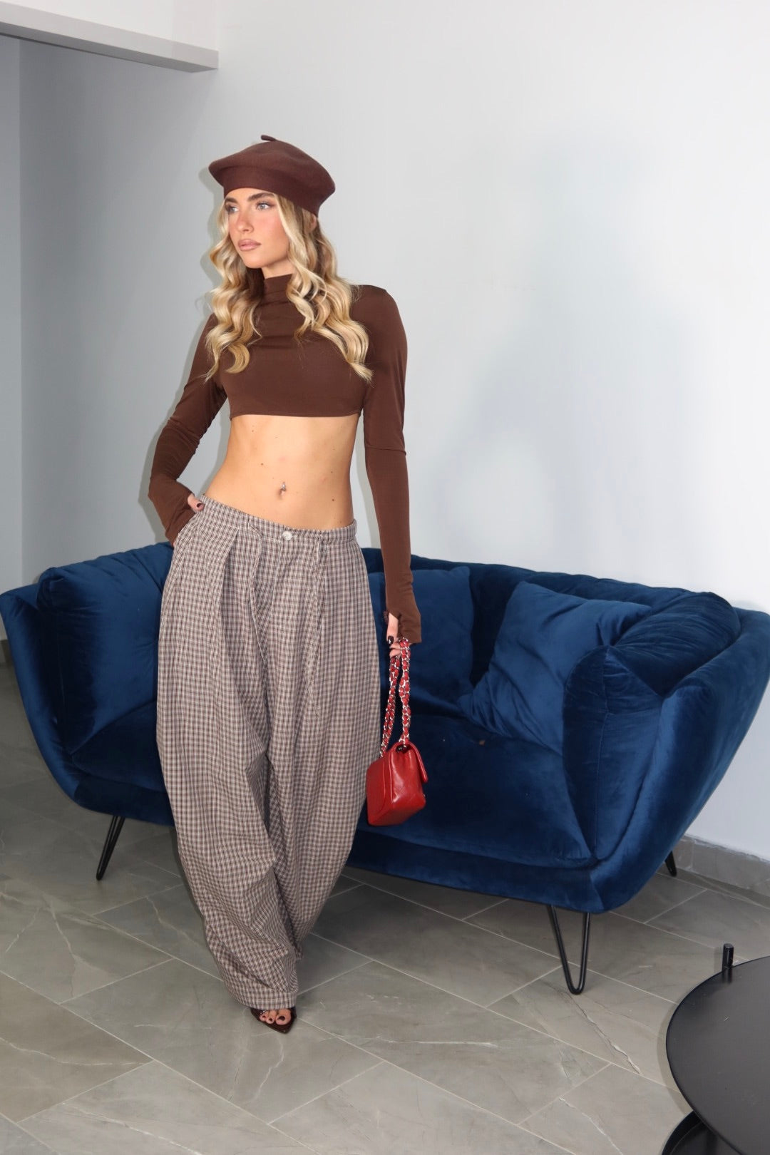 Pantalone quadretti
