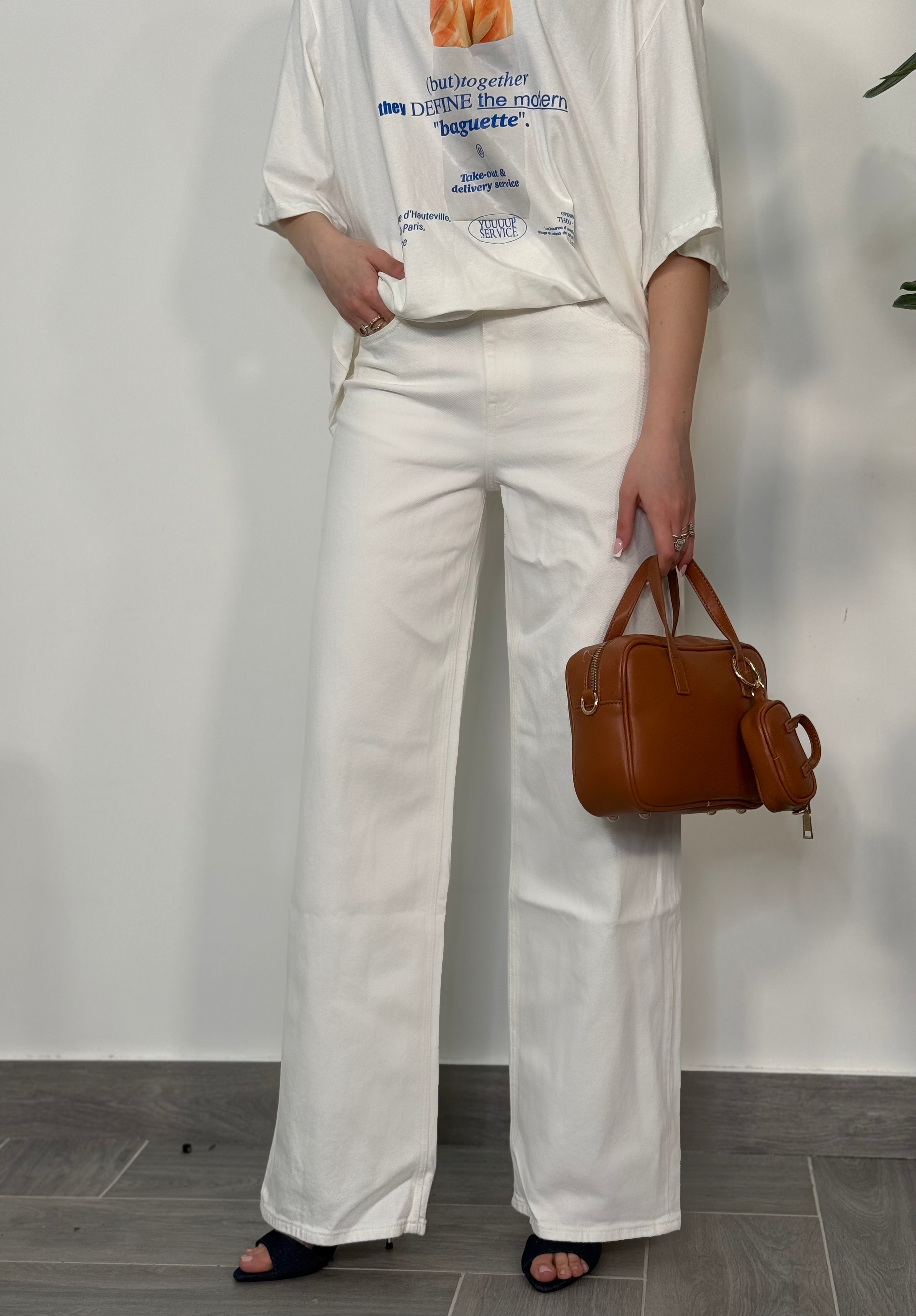 Jeans Simply White