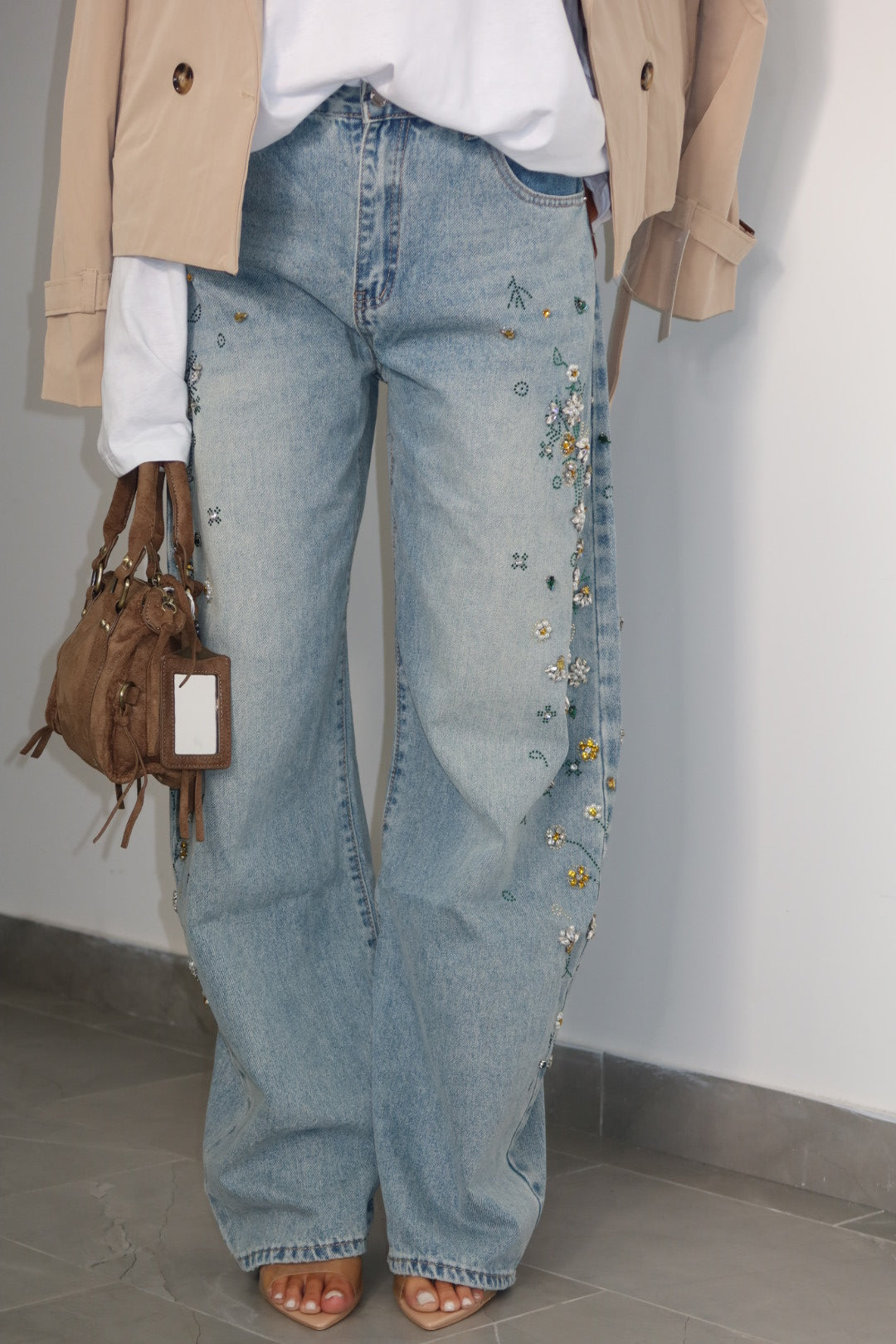 Jeans Little Flowers