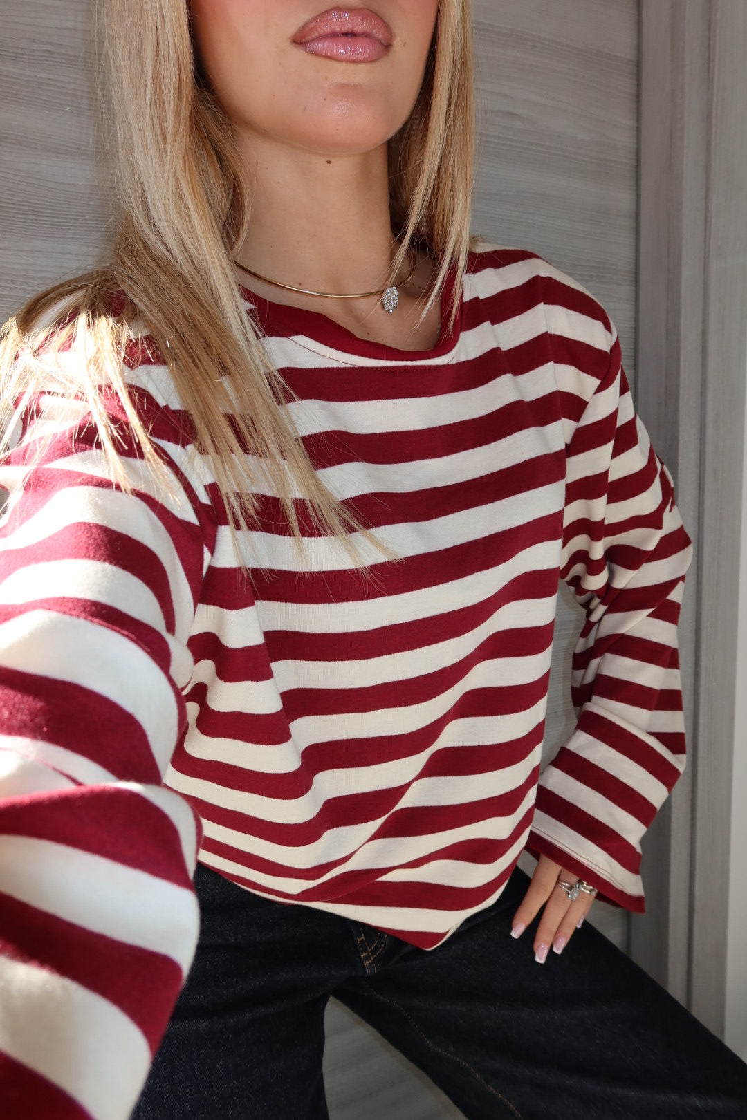 Maglia Dolce riga