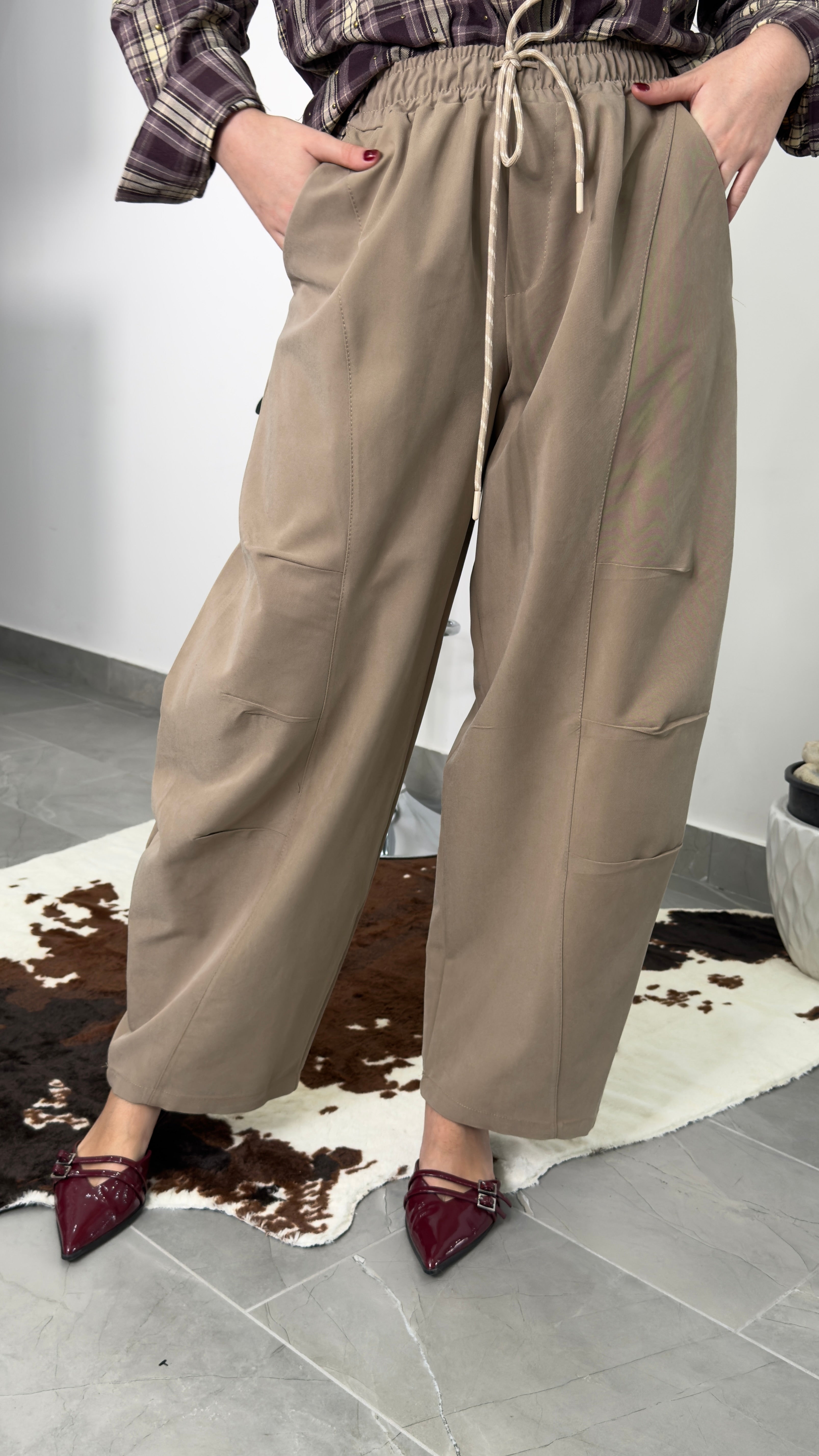 Parachute Camoscio Beige e Marrone