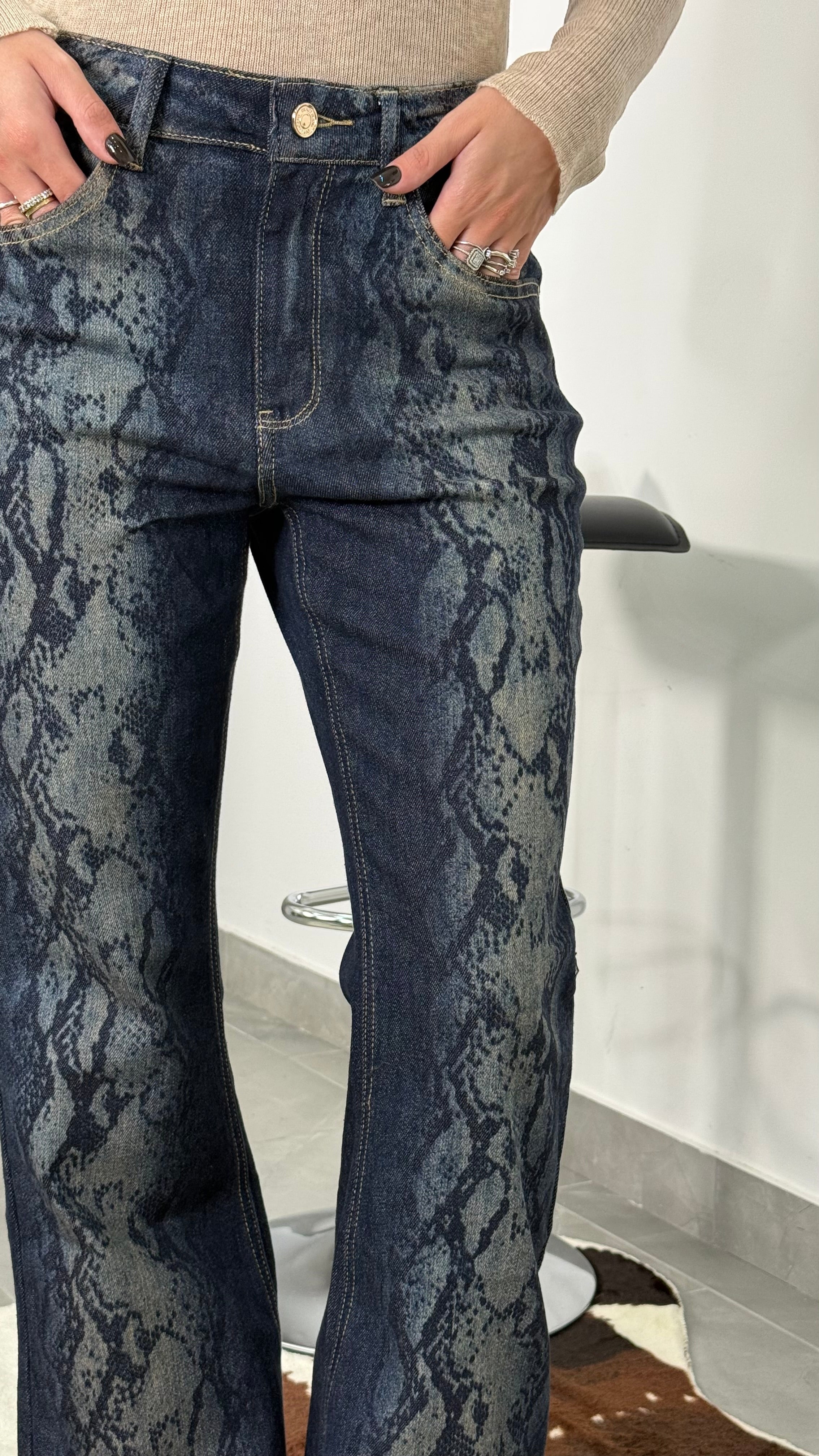 Jeans Python Rush