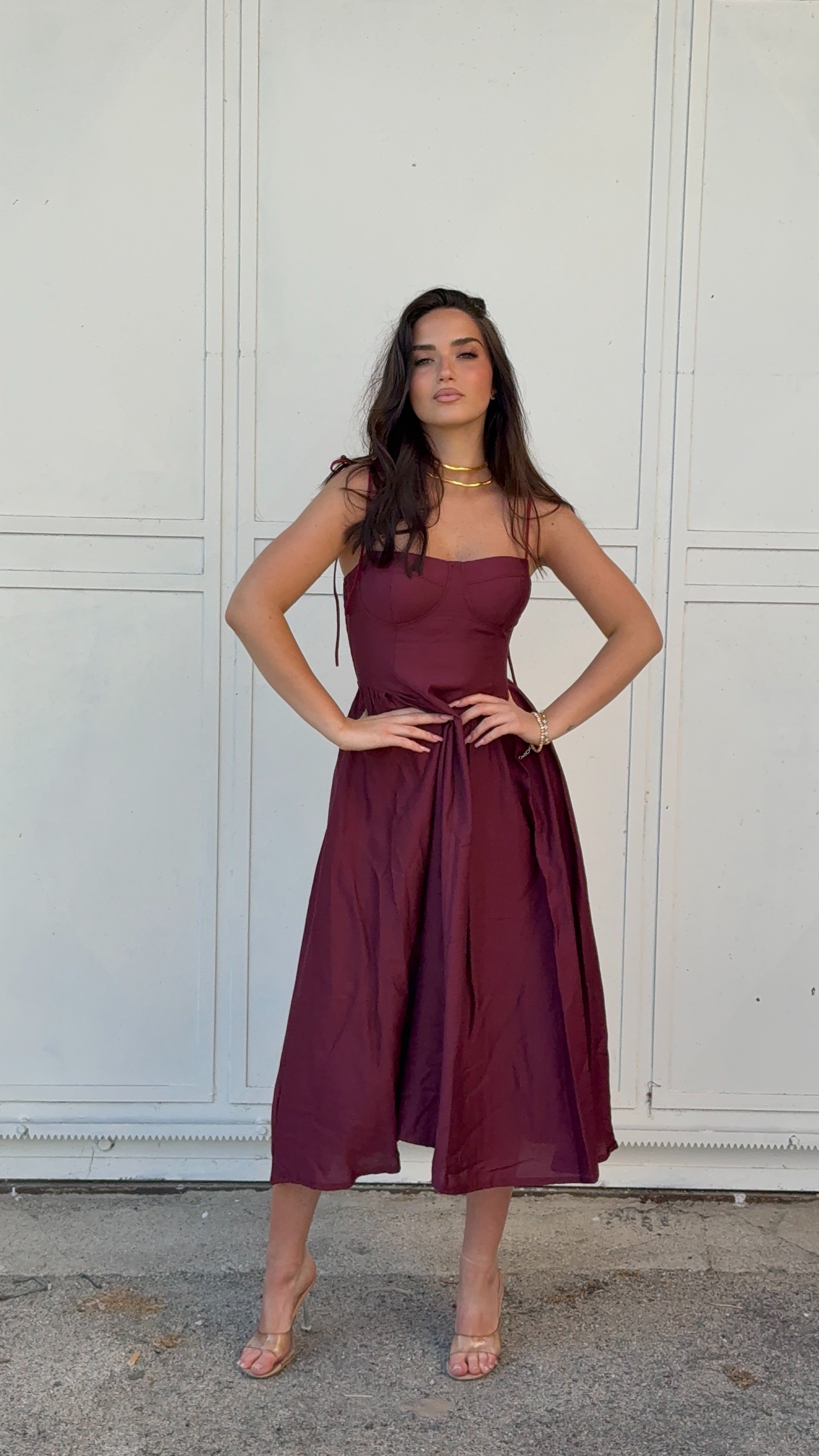 Midi dress iside