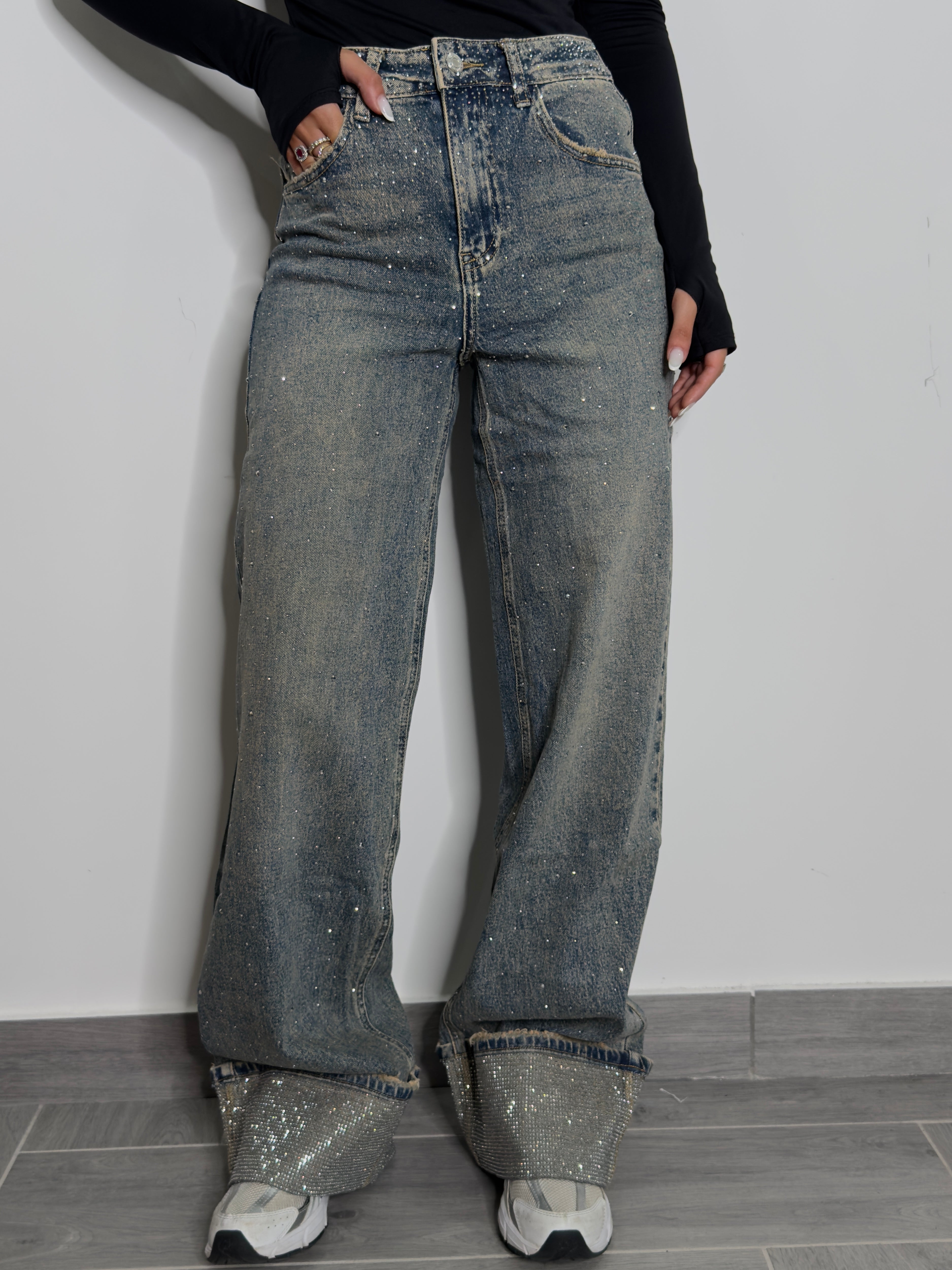 Jeans Piegone Luce Jeans o Sabbiato