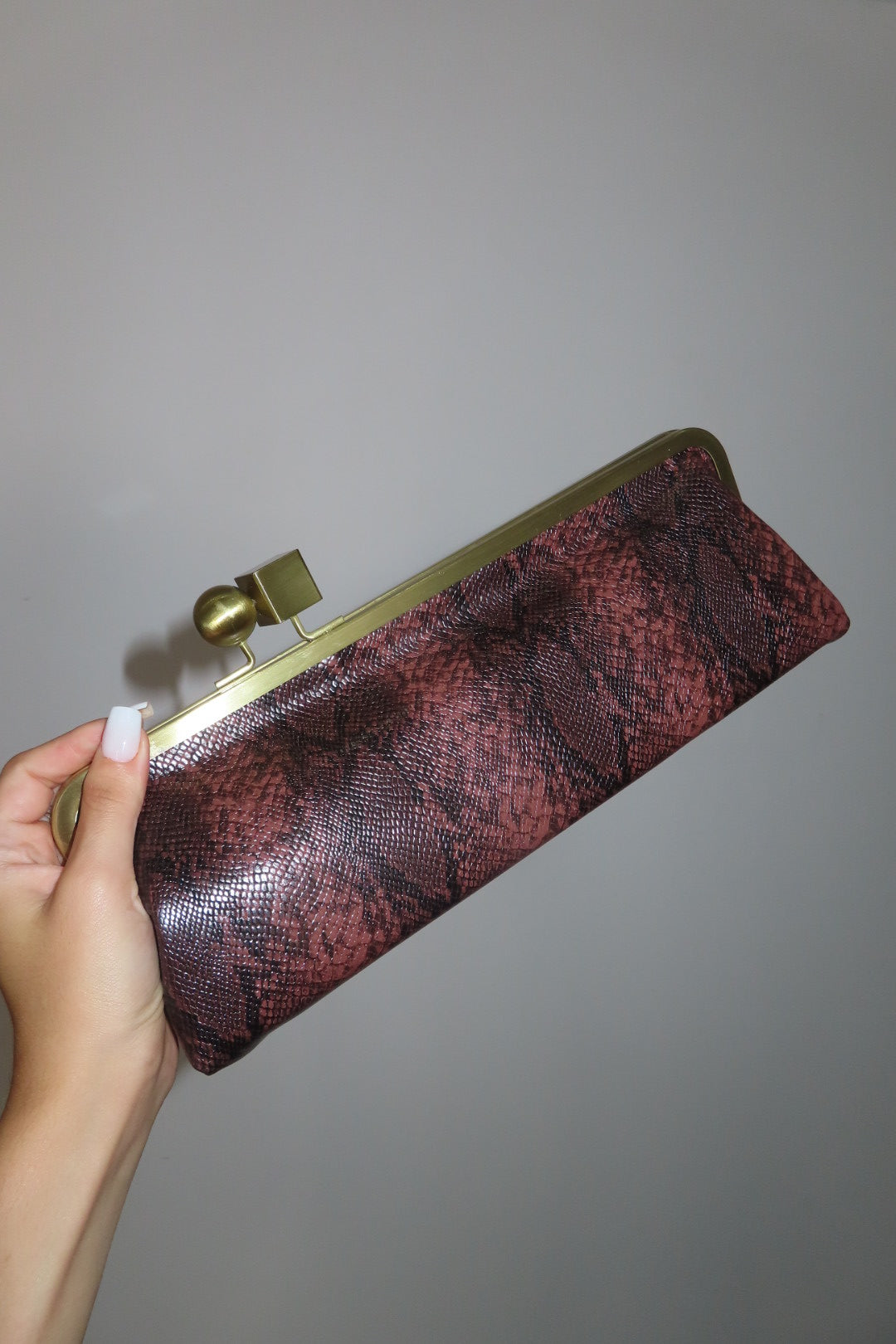 Clutch Animalier e Pitone