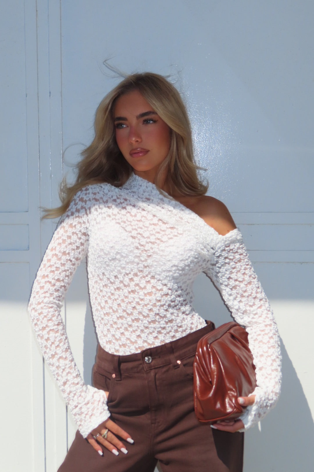 Maglia Velvet Kyle  Marrone Nera Bianca