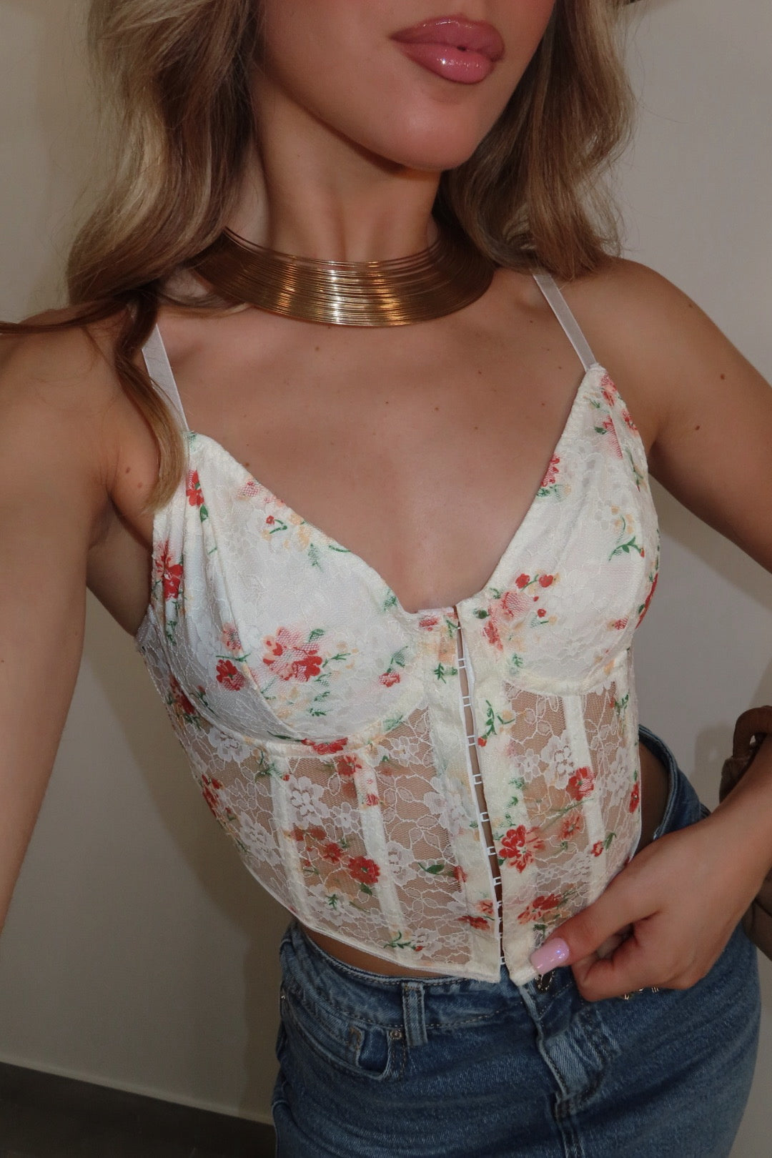 Corpetto Cornelia Beige