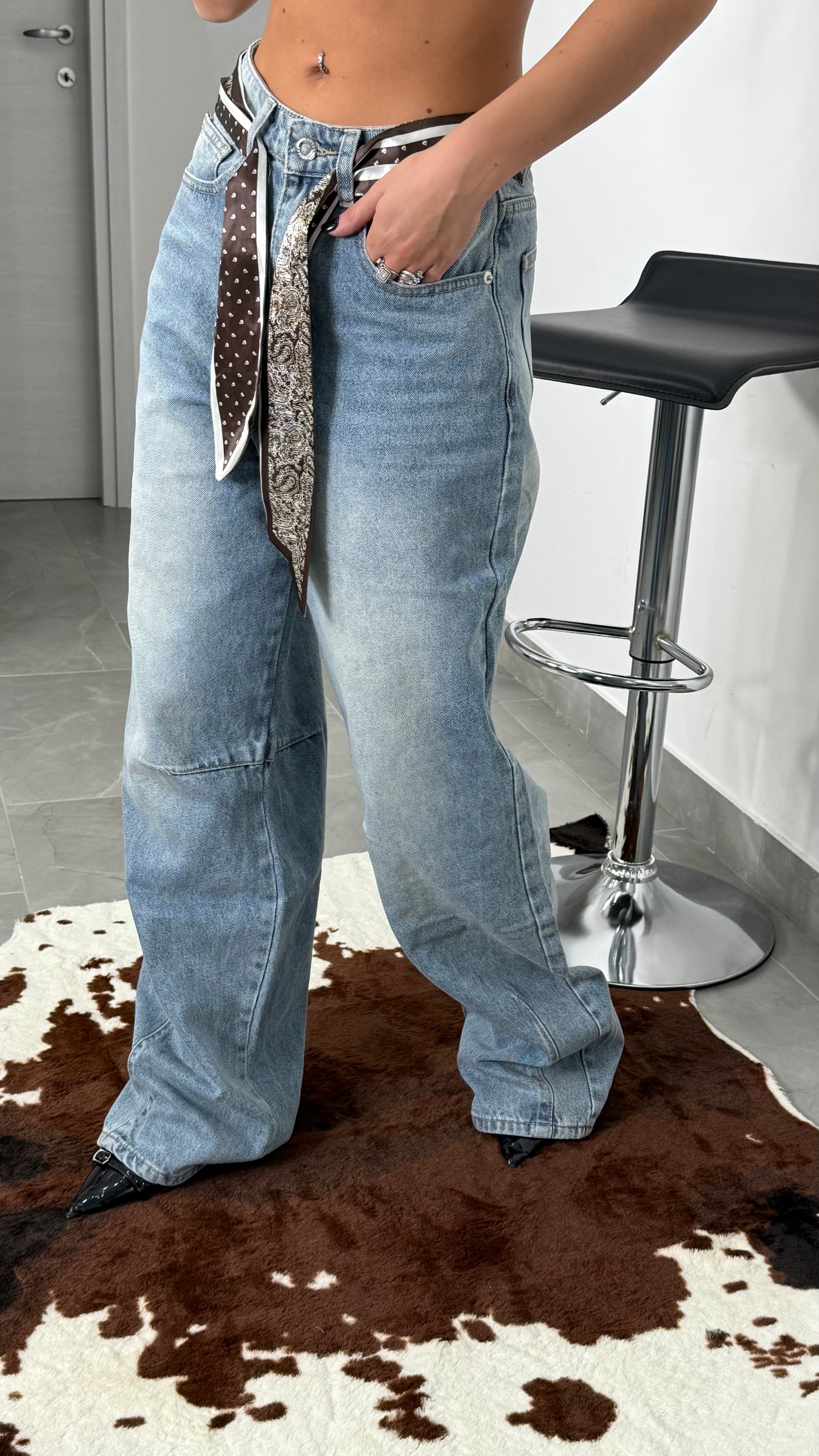Jeans Foulard