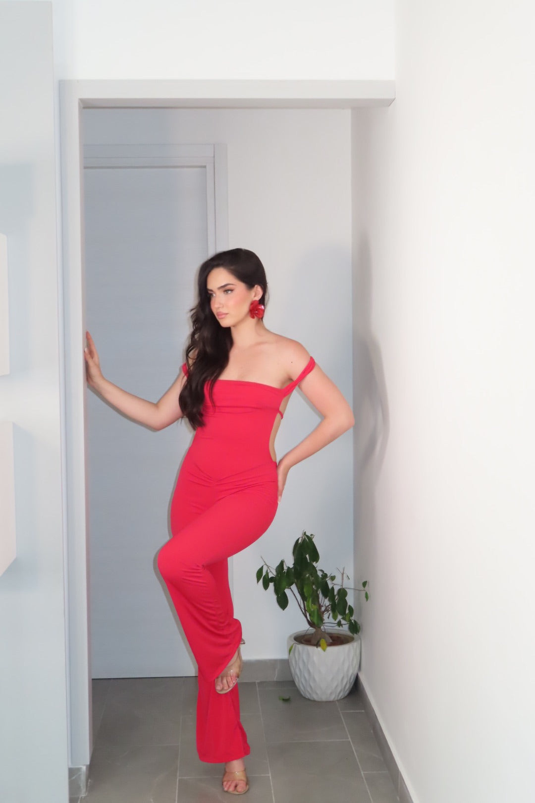 Jumpsuit Fuego Red