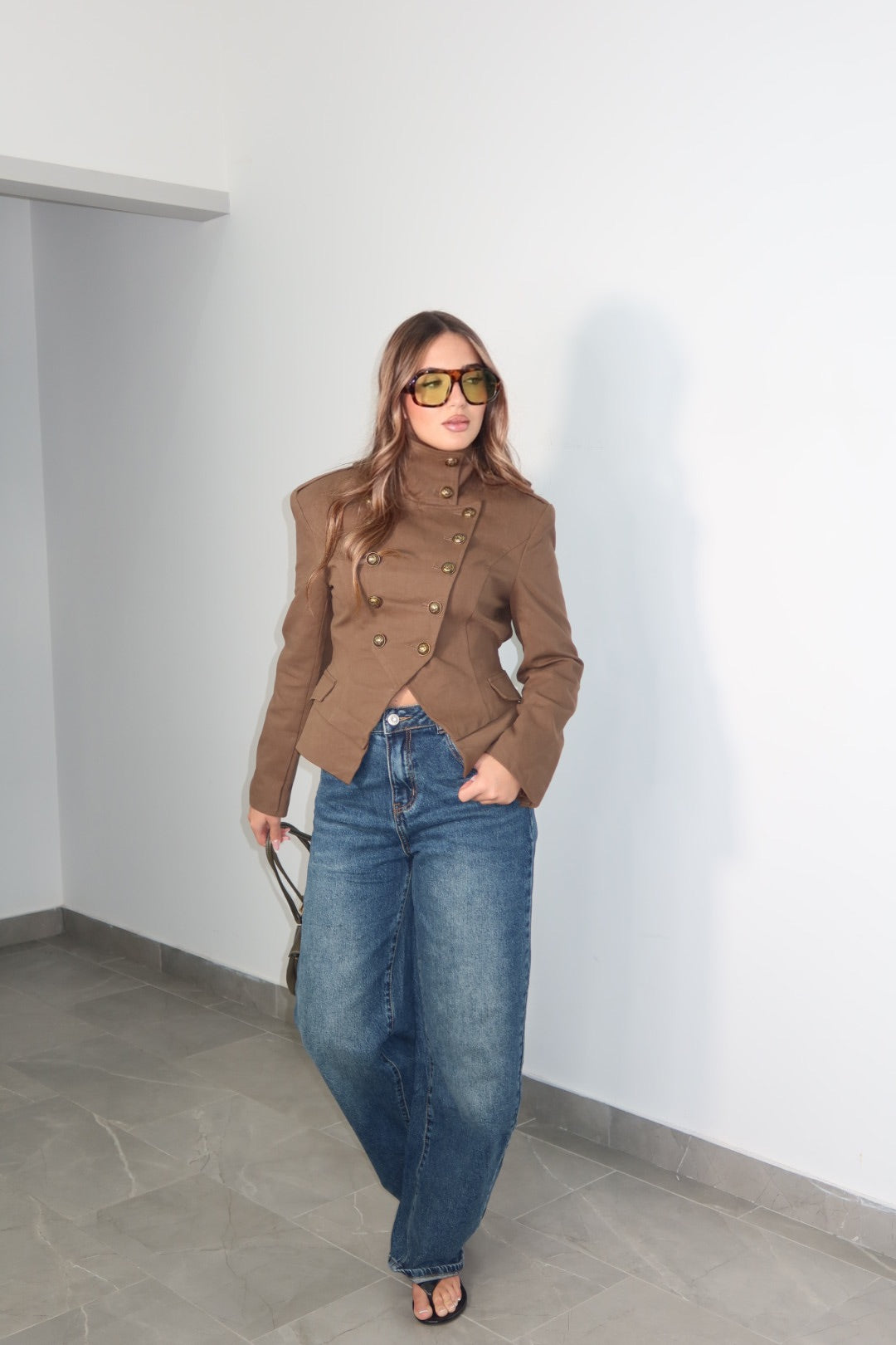 Jeans Vitty Balloon Lav scuro