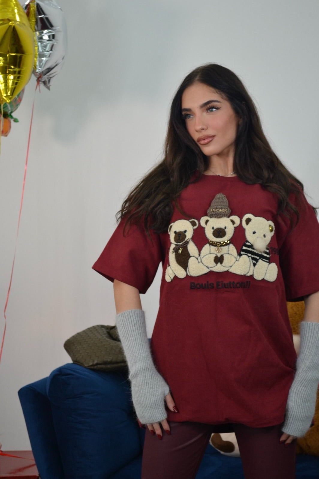 T-Shirt Felpata Teddy