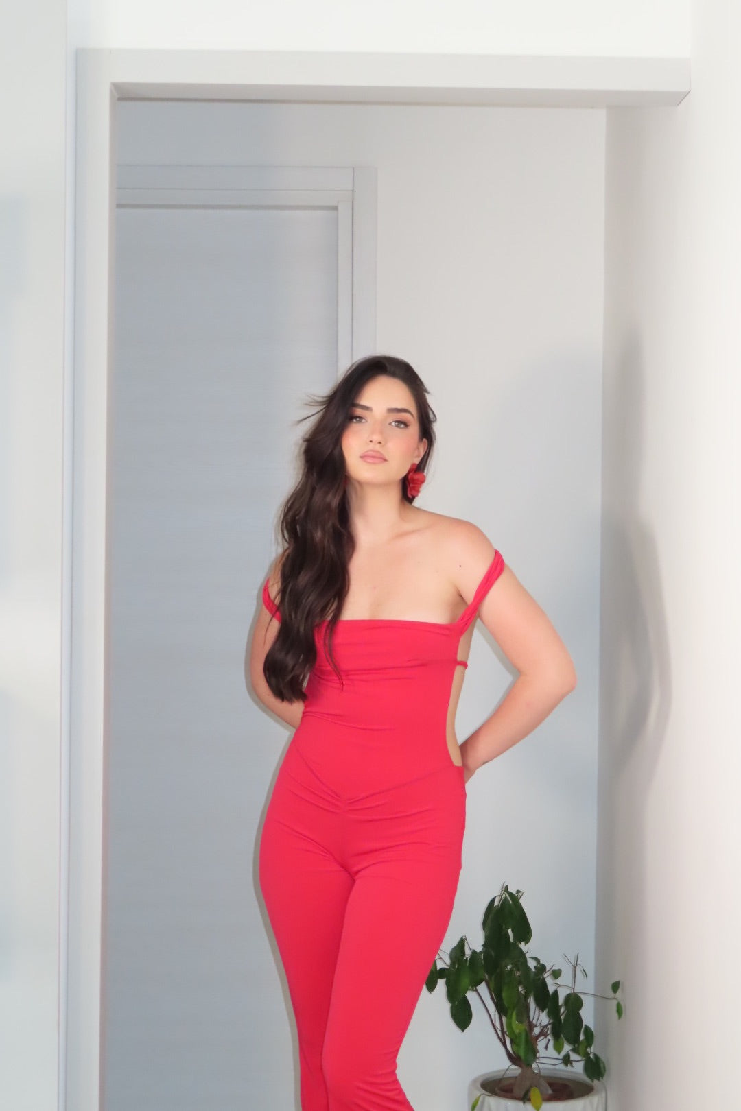 Jumpsuit Fuego Red