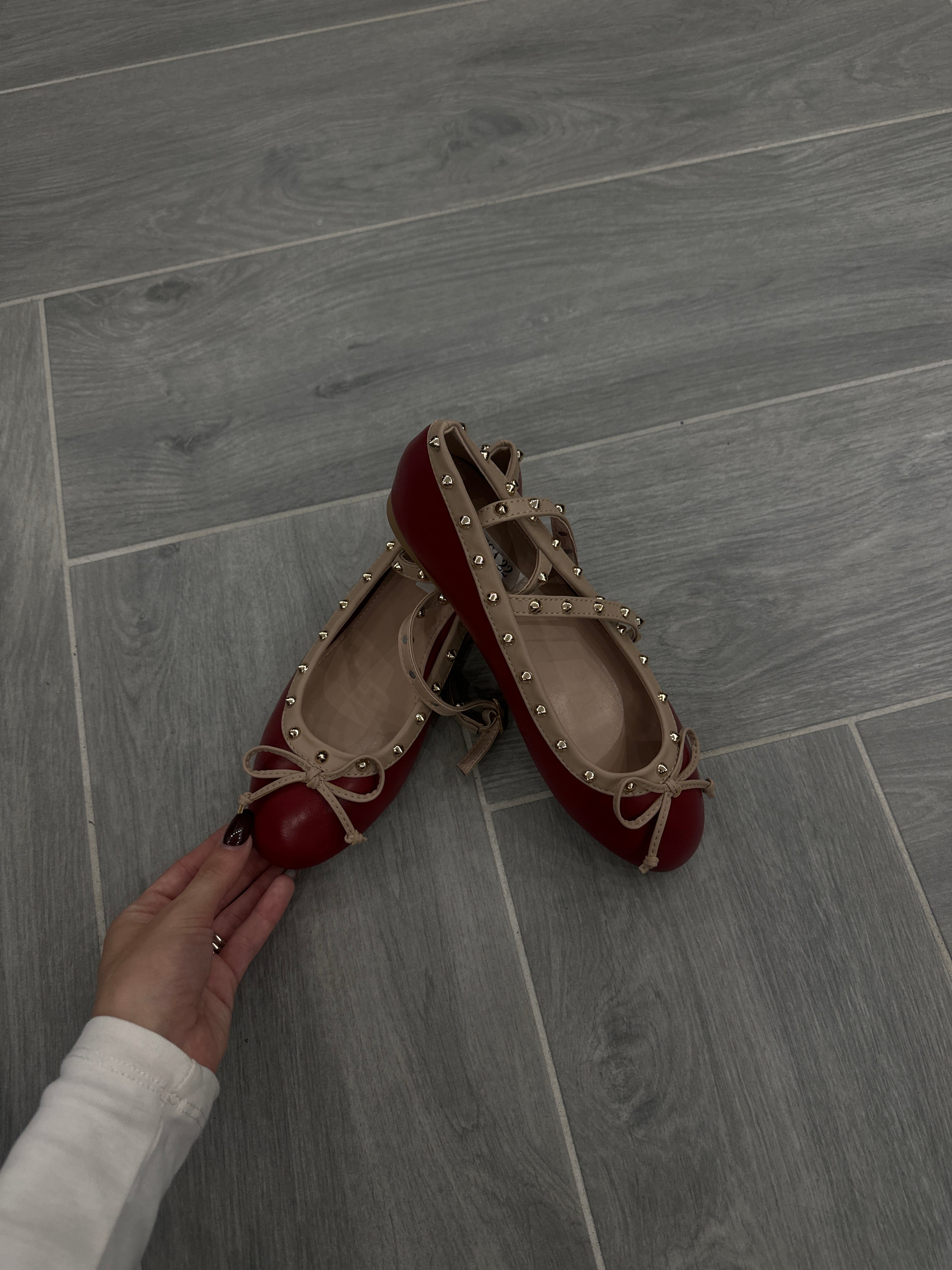 Ballerine Bordeaux