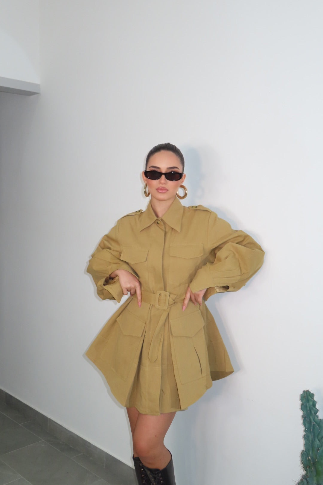 Mini Dress Trench