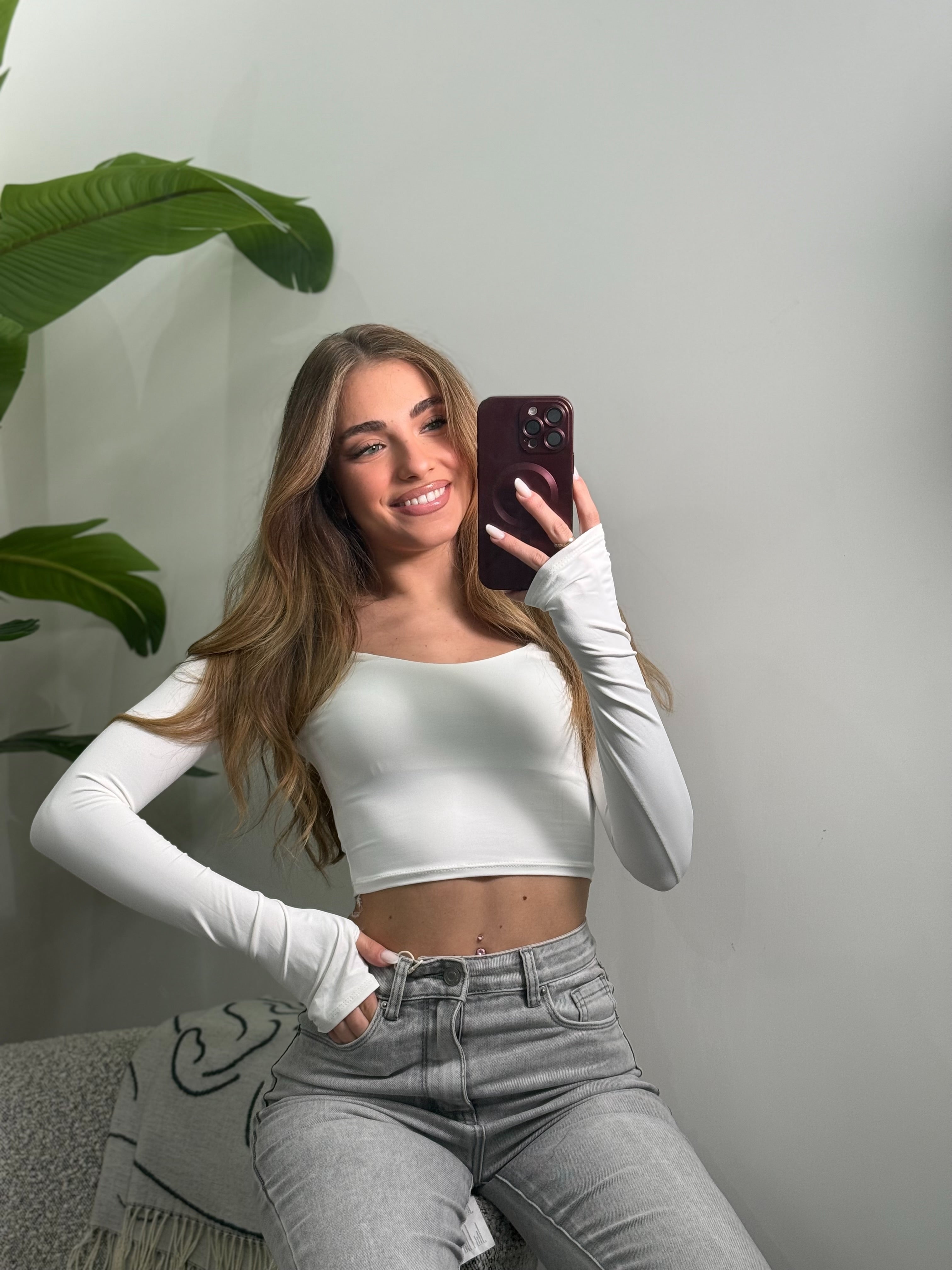 Crop Modellante White