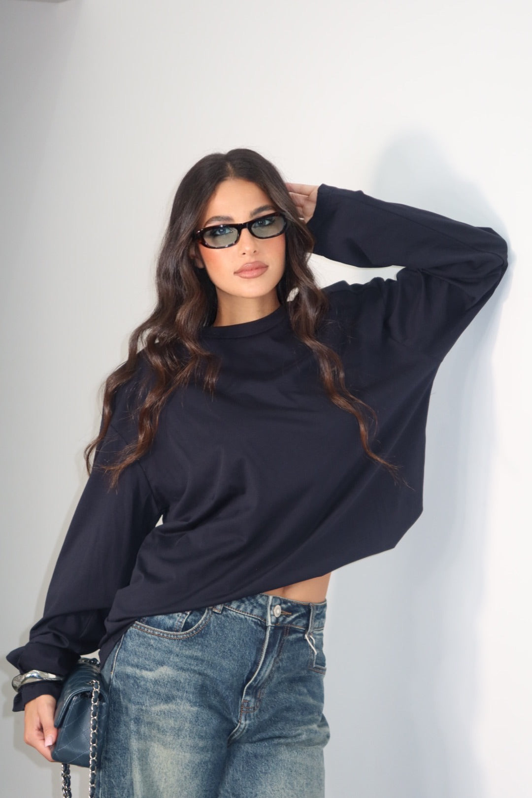 Longsleeve 100% Cotone Spalline