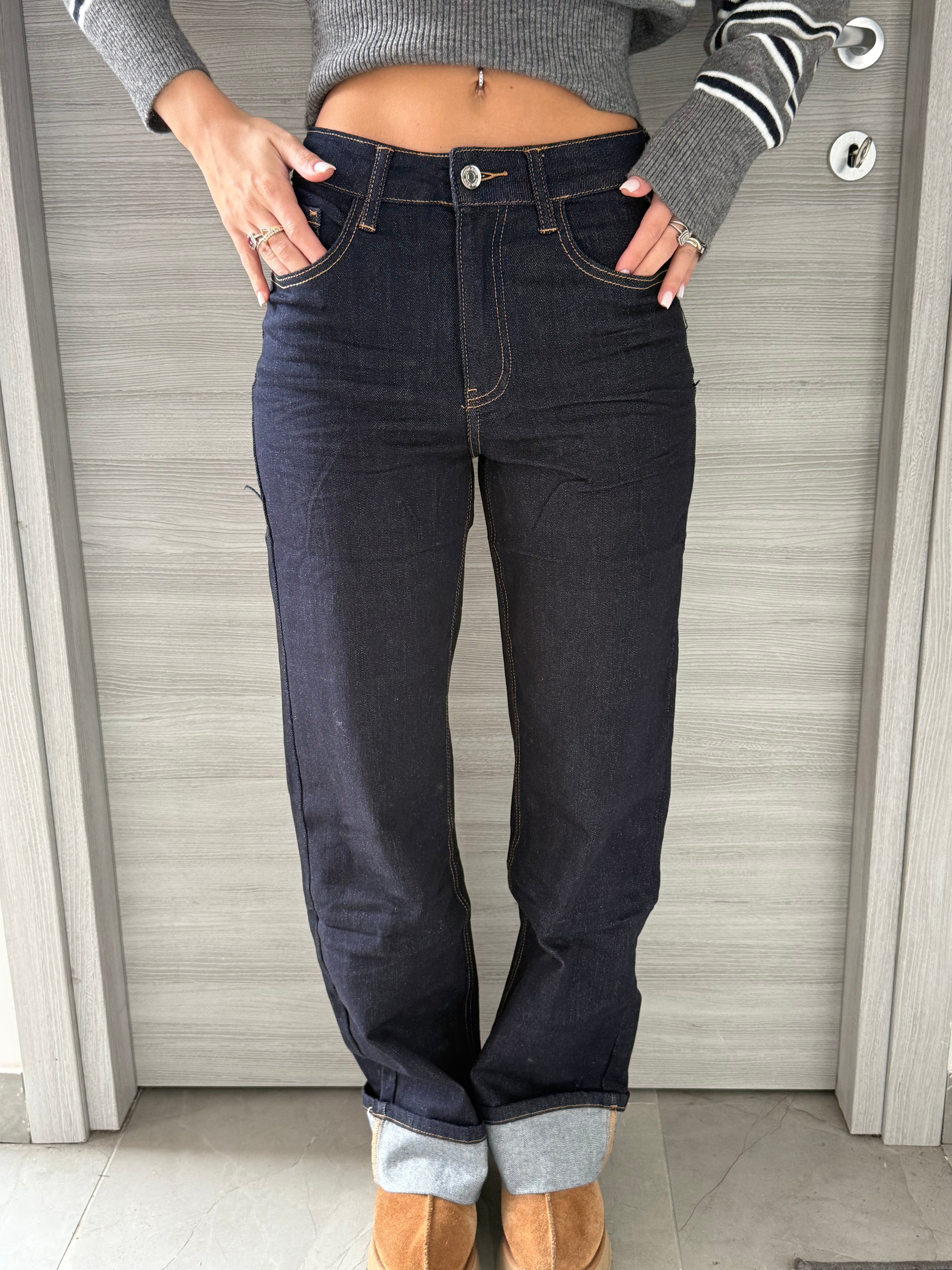 Jeans Piega Lurex
