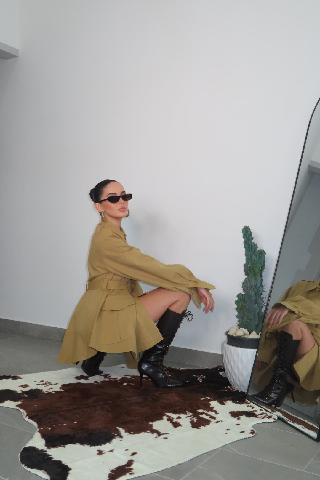 Mini Dress Trench