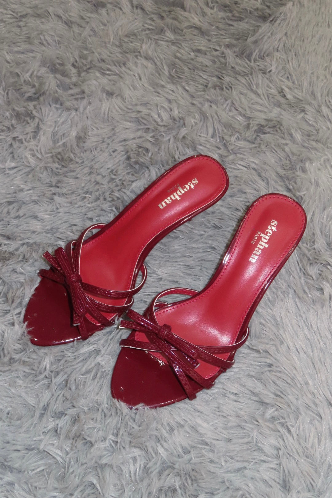 Sandali Bordeaux