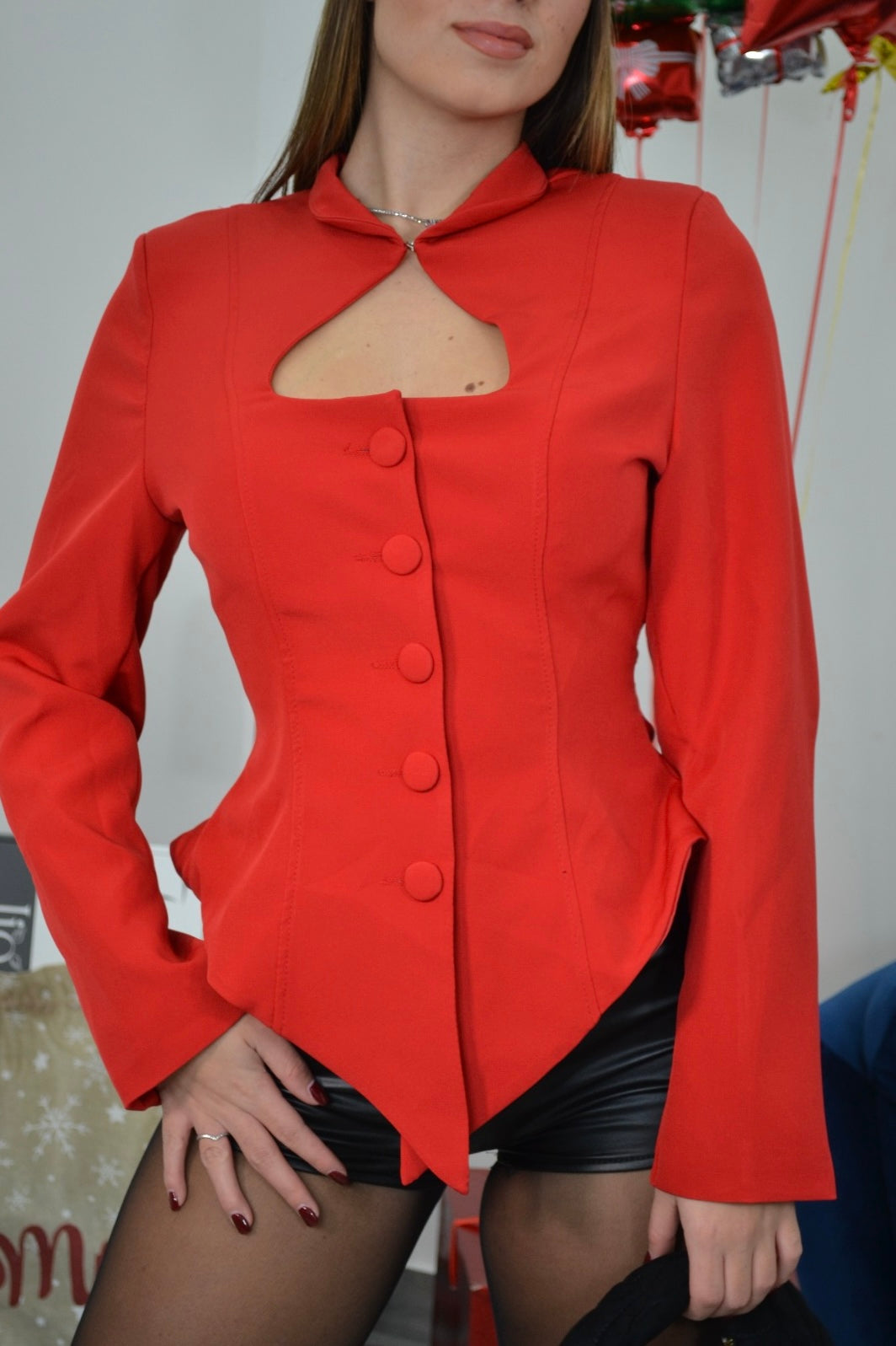 Blazer Marsiglia Red