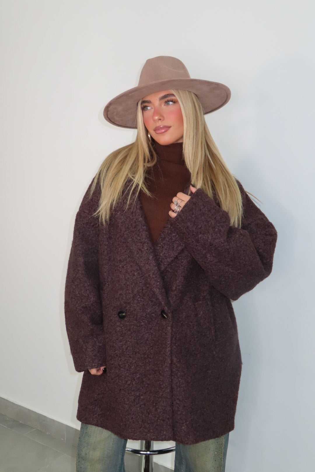 Cappotto Teddy Choco e Beige