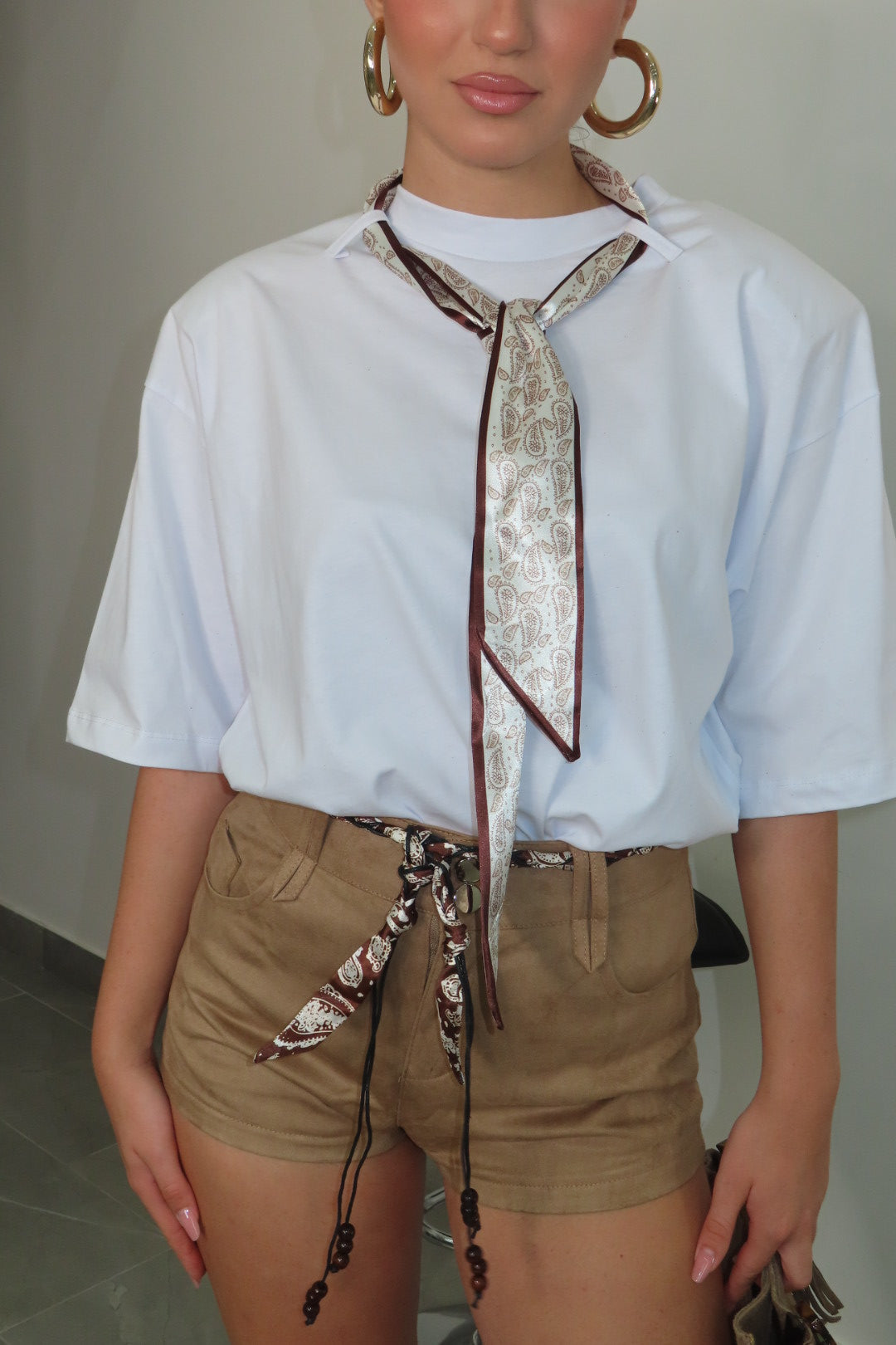 T-Shirt Foulard