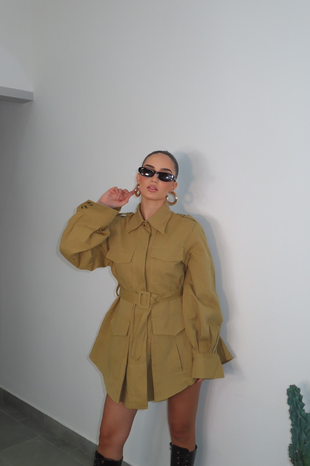 Mini Dress Trench