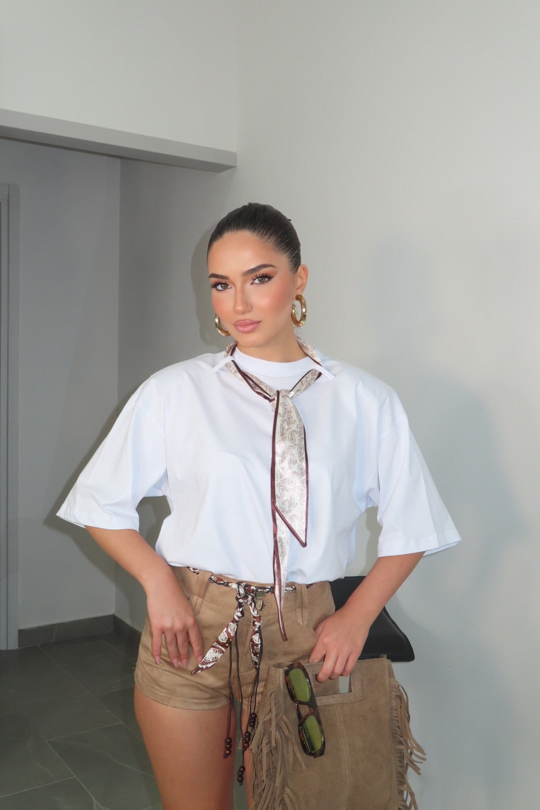T-Shirt Foulard