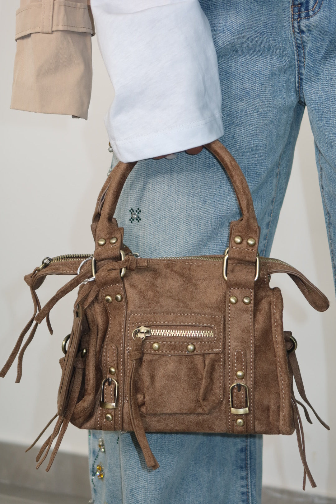 Bag Every Day Camoscio