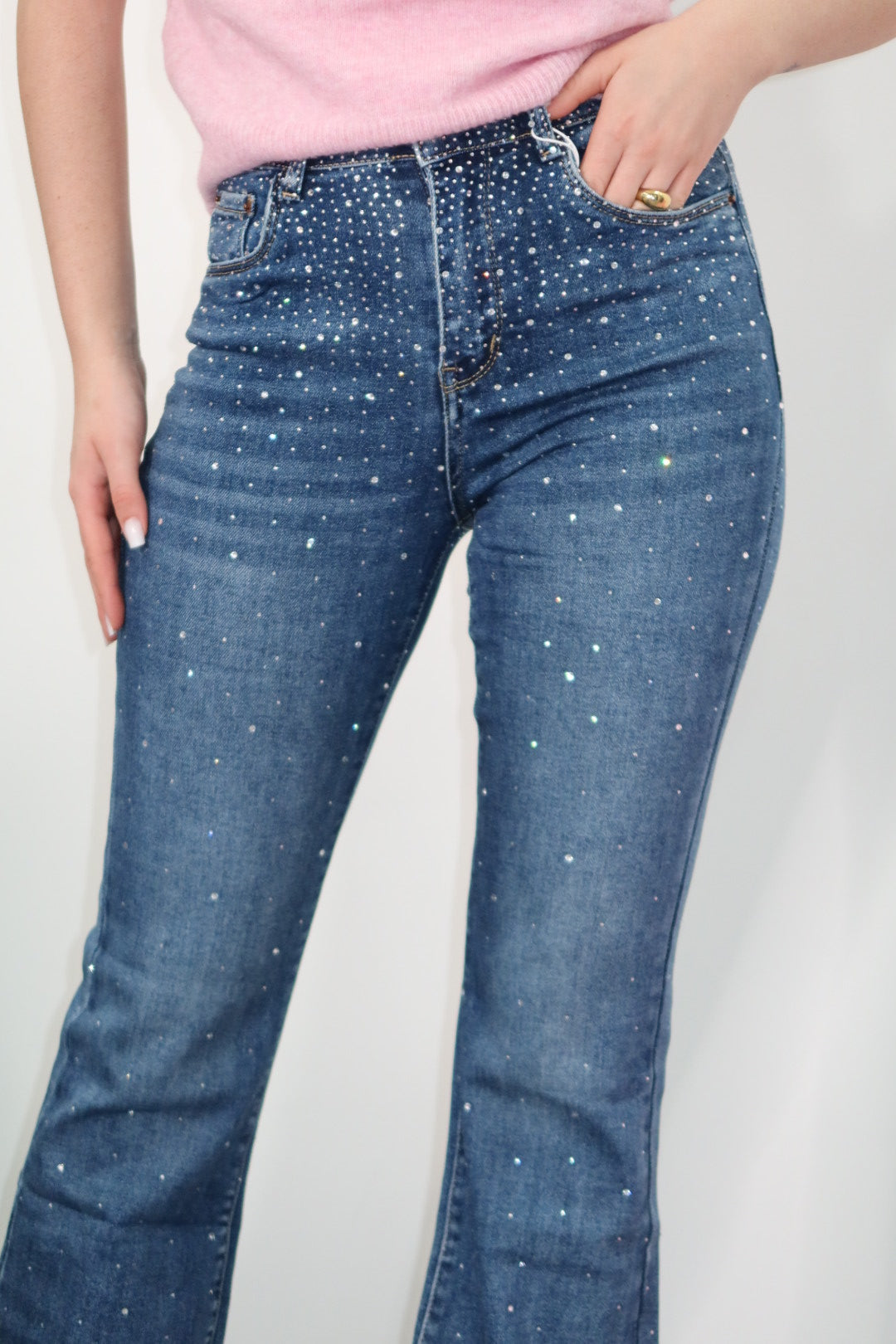 Jeans Zampa Shiny