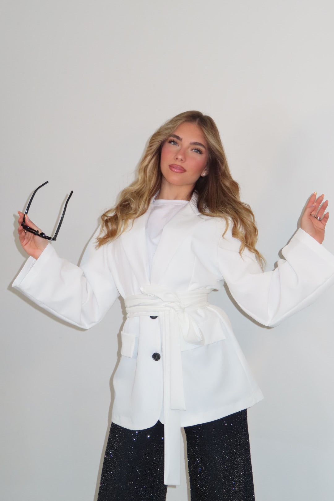 Blazer Beauty White