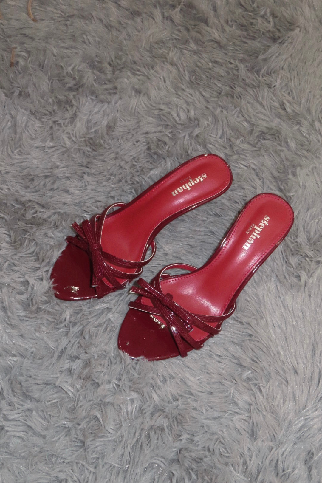 Sandali Bordeaux