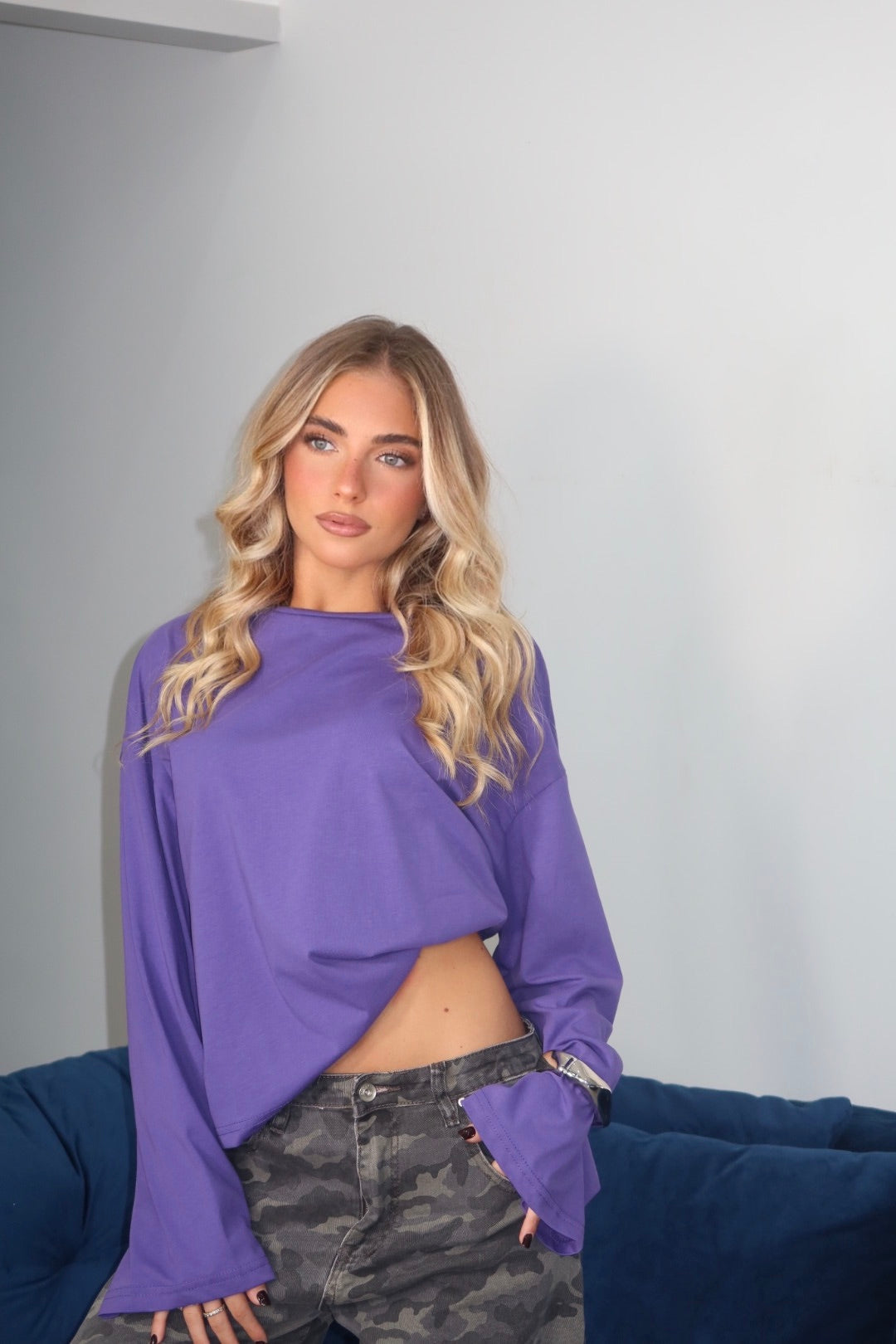 Longsleeve salvavita 100% cotone